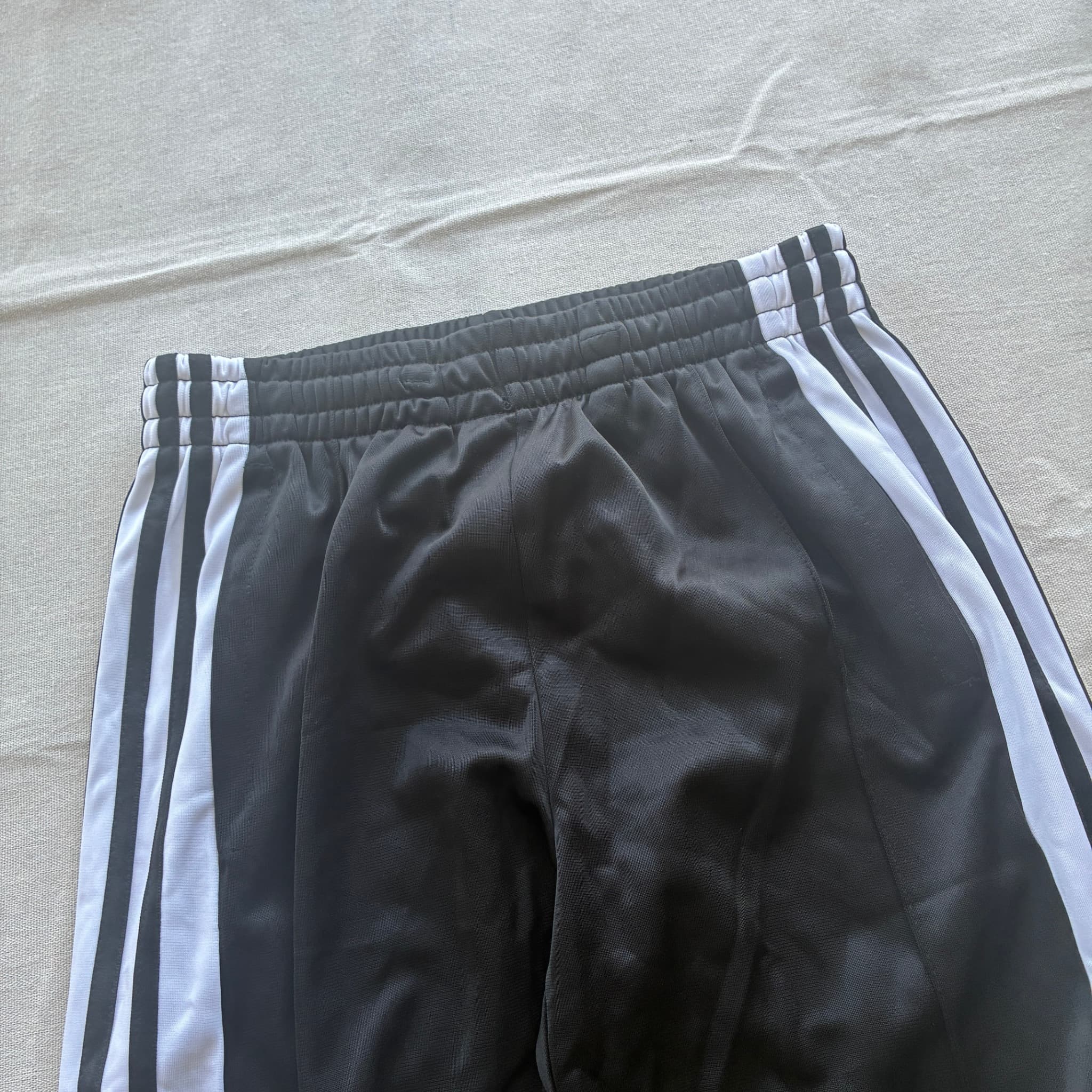 Adidas Originals Wide Leg Track Pants Black Size 8 — photo 5 of 6