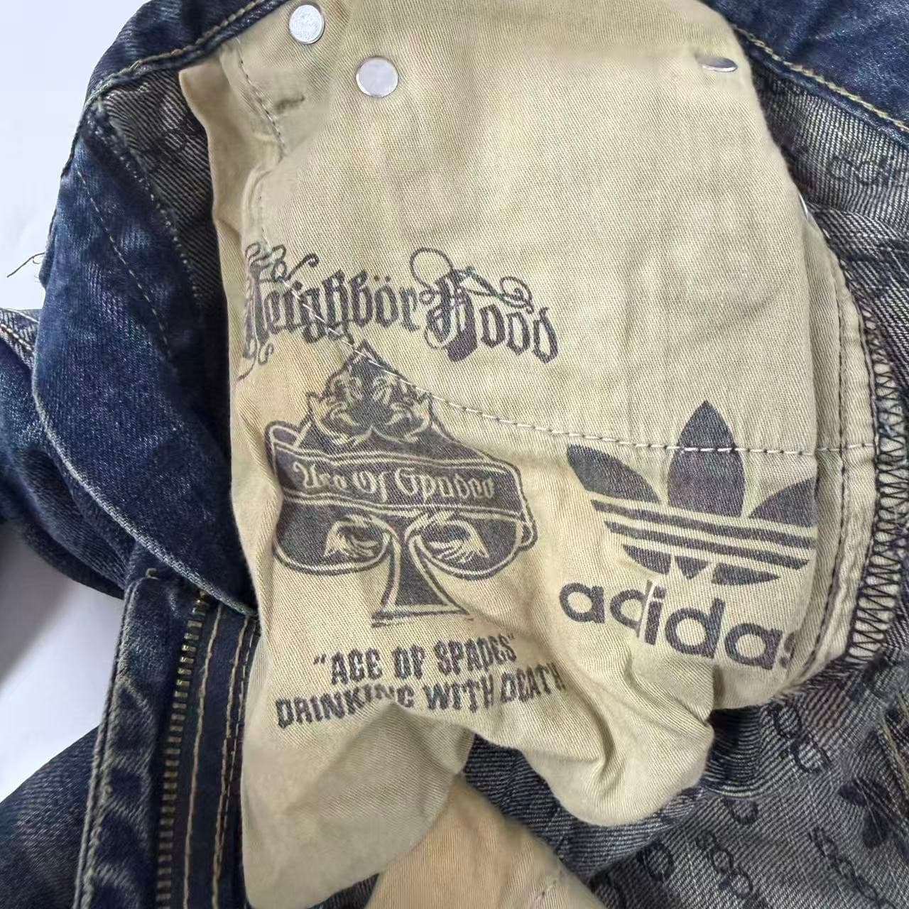 Adidas Originals x Neighborhood Type-Narrow Straight Denim Jeans — photo 3 of 13