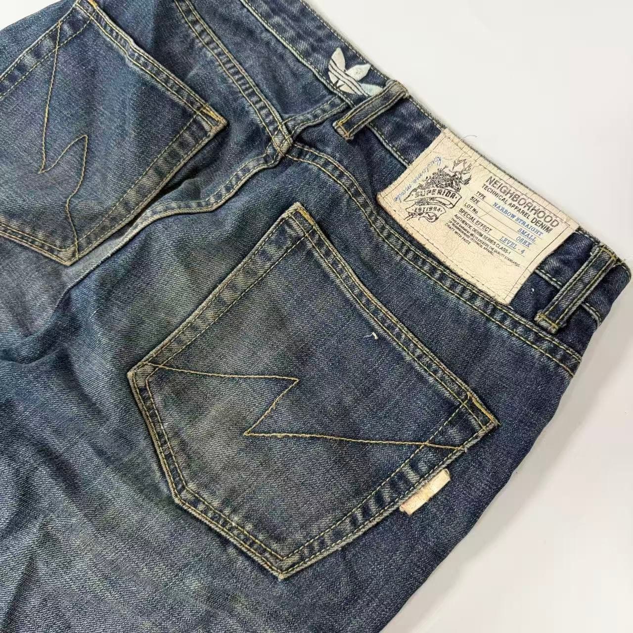 Adidas Originals x Neighborhood Type-Narrow Straight Denim Jeans — photo 7 of 13