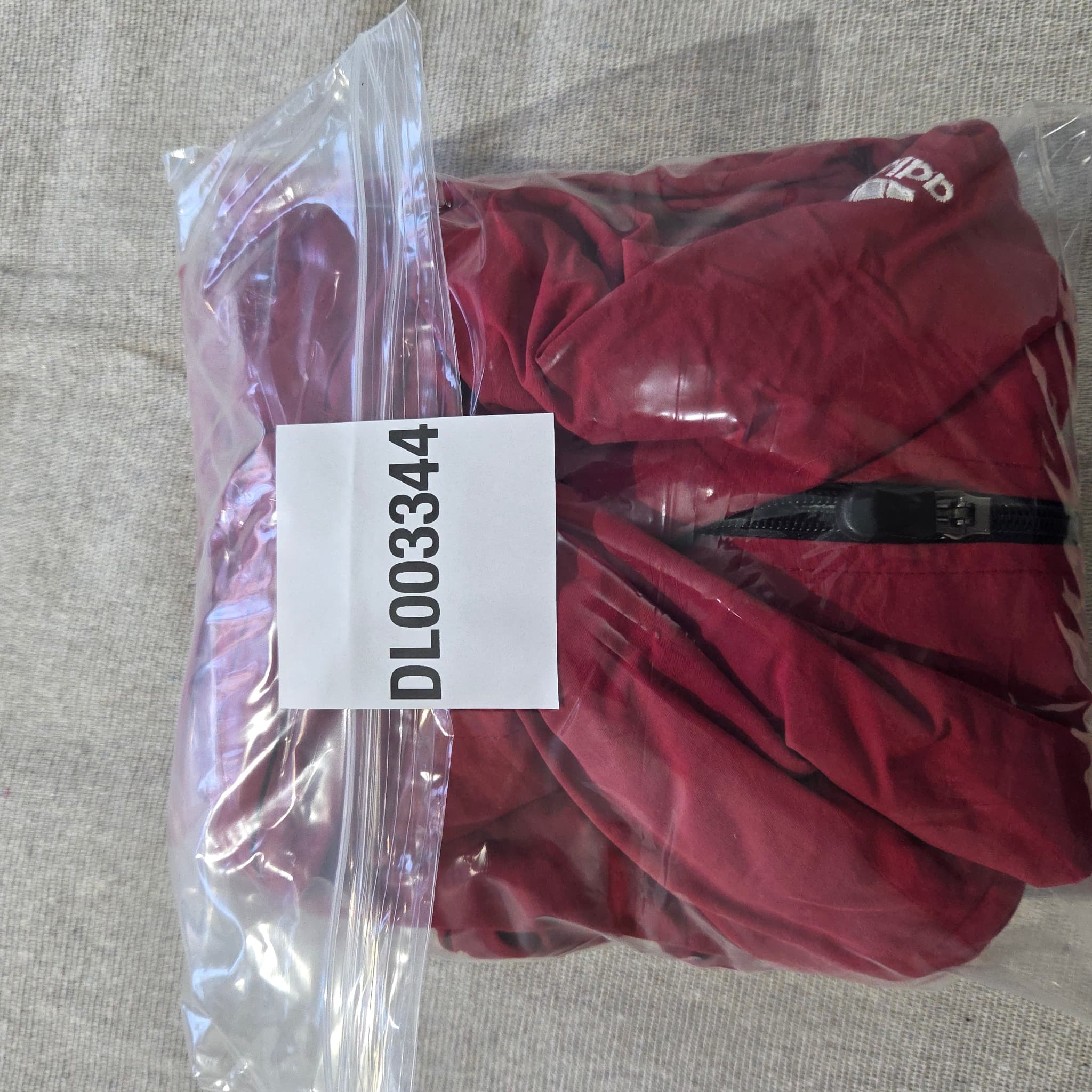 Adidas Performance Red Full-Zip Windbreaker Jacket — photo 5 of 5