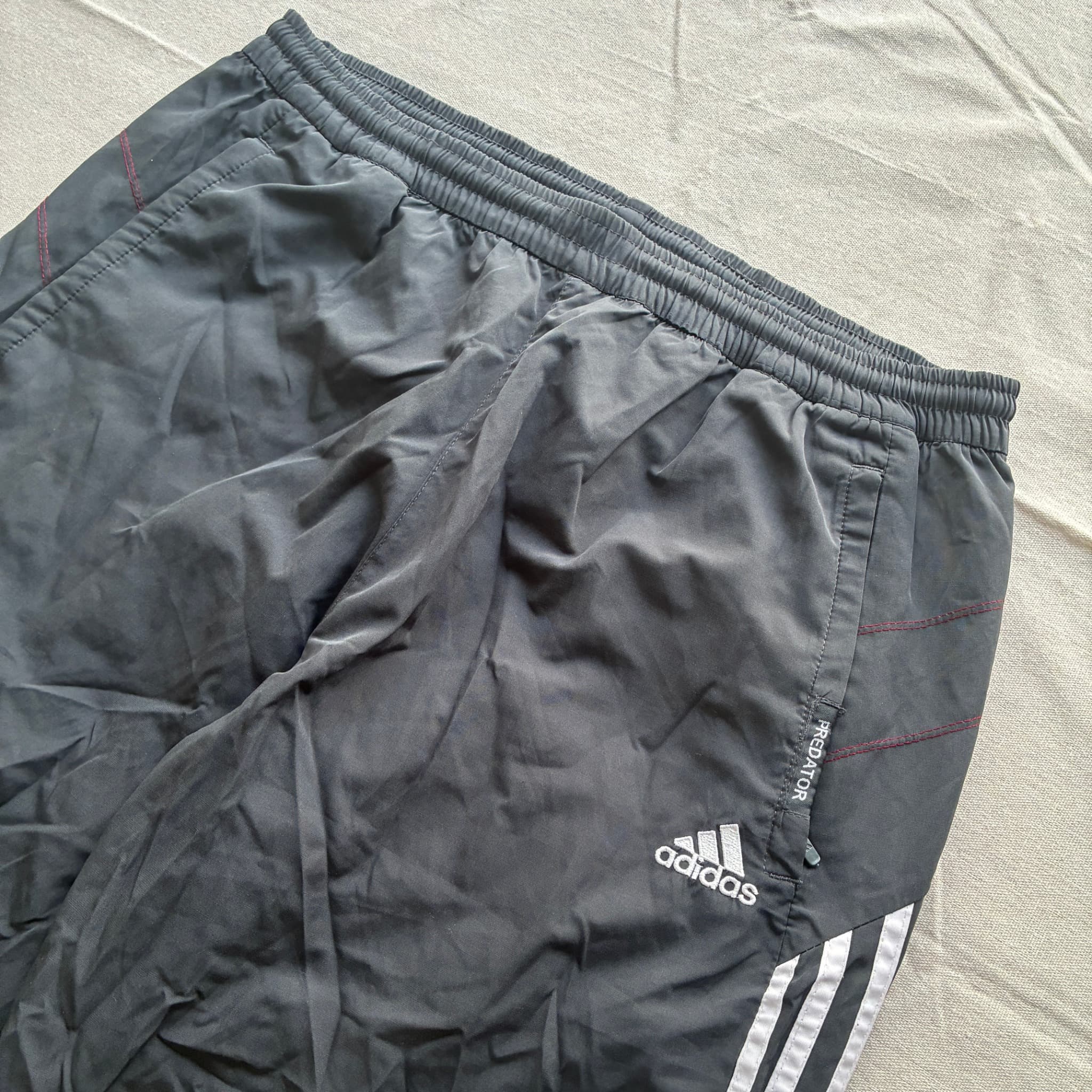 Adidas Predator Black Training Shorts With White Stripes Size XXL — photo 3 of 7