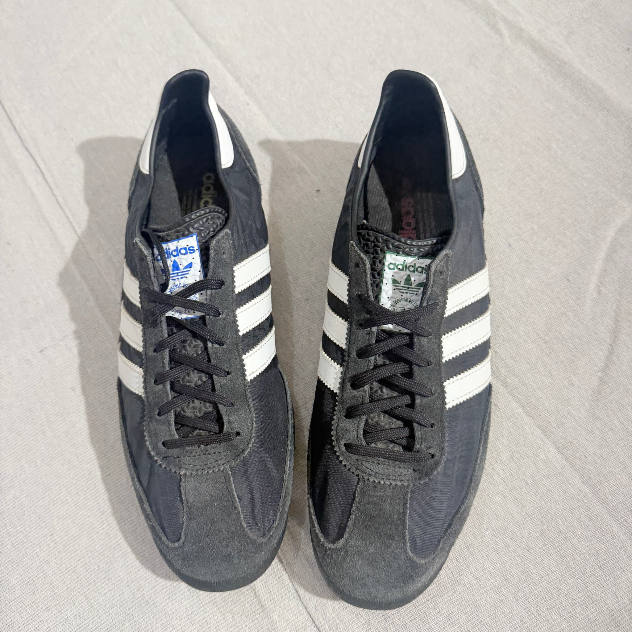 Adidas SL 72 OG Black White Sneakers Men's Size 10 UK — photo 2 of 8