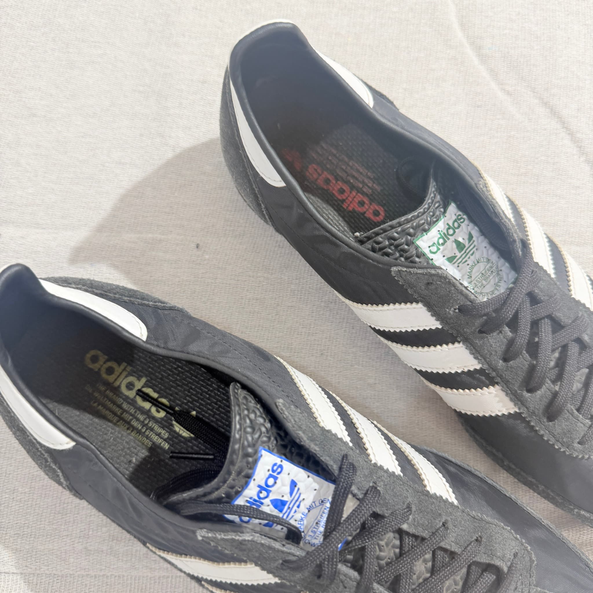 Adidas SL 72 OG Black White Sneakers Men's Size 10 UK — photo 3 of 8