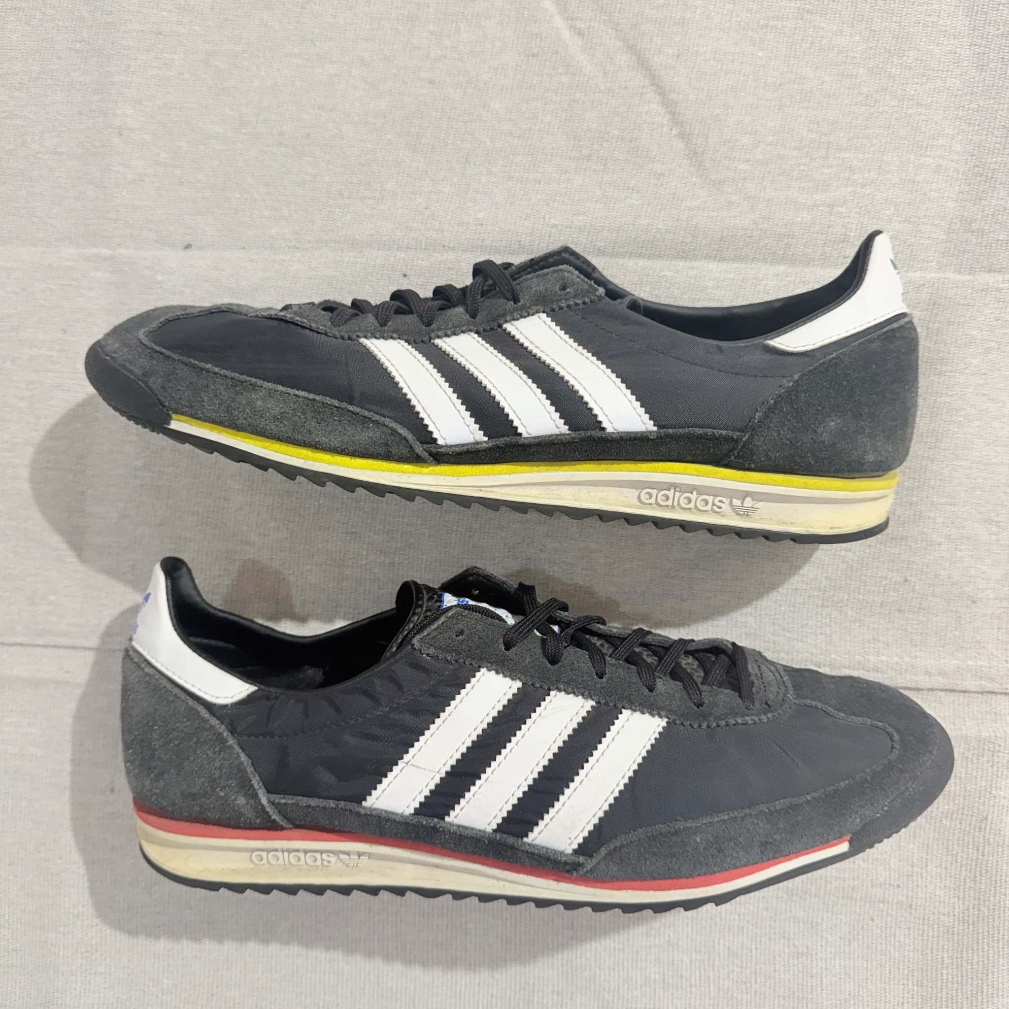 Adidas SL 72 OG Black White Sneakers Men's Size 10 UK — photo 4 of 8