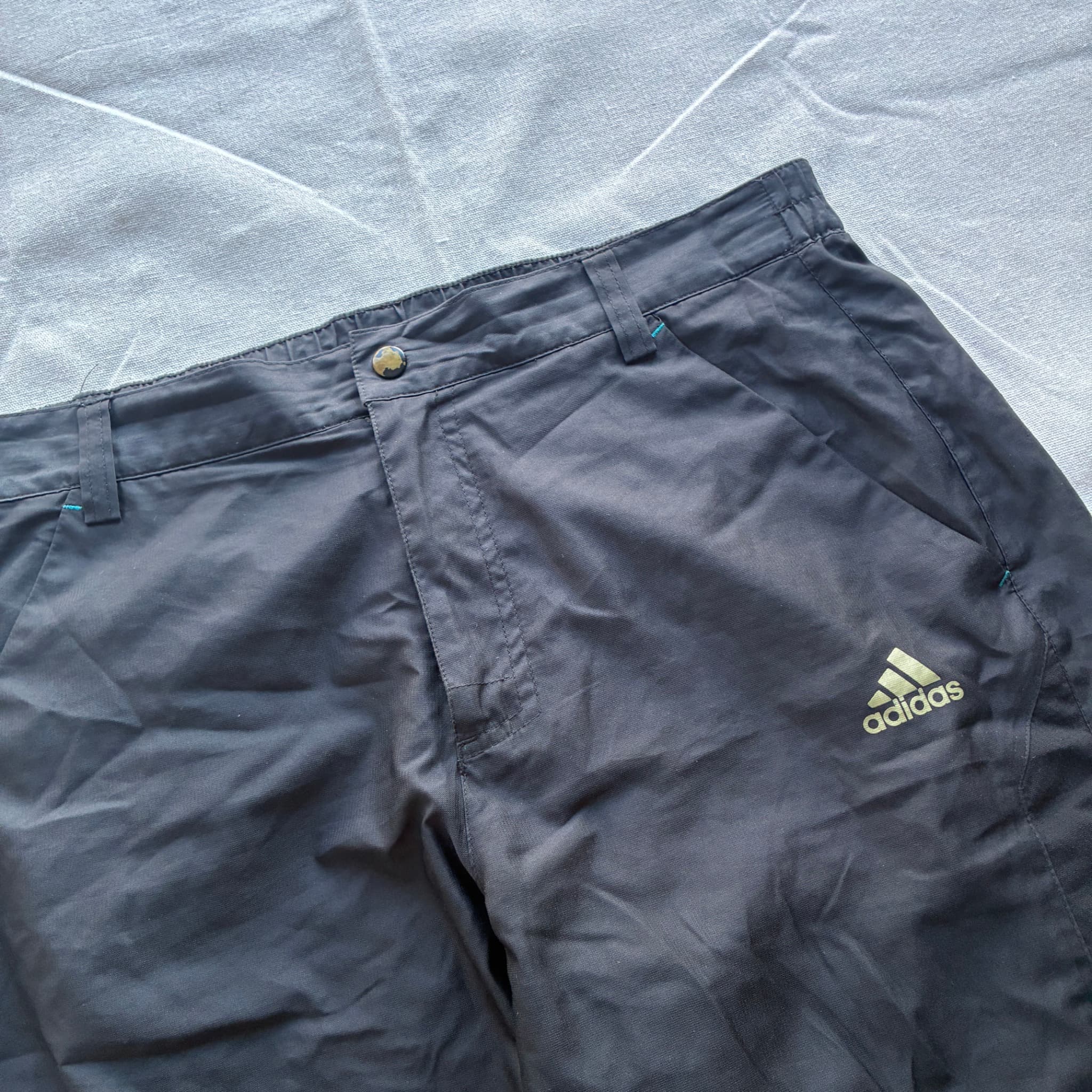 Adidas The Beats Go On Black Cycling Capri Shorts Unisex — photo 3 of 8