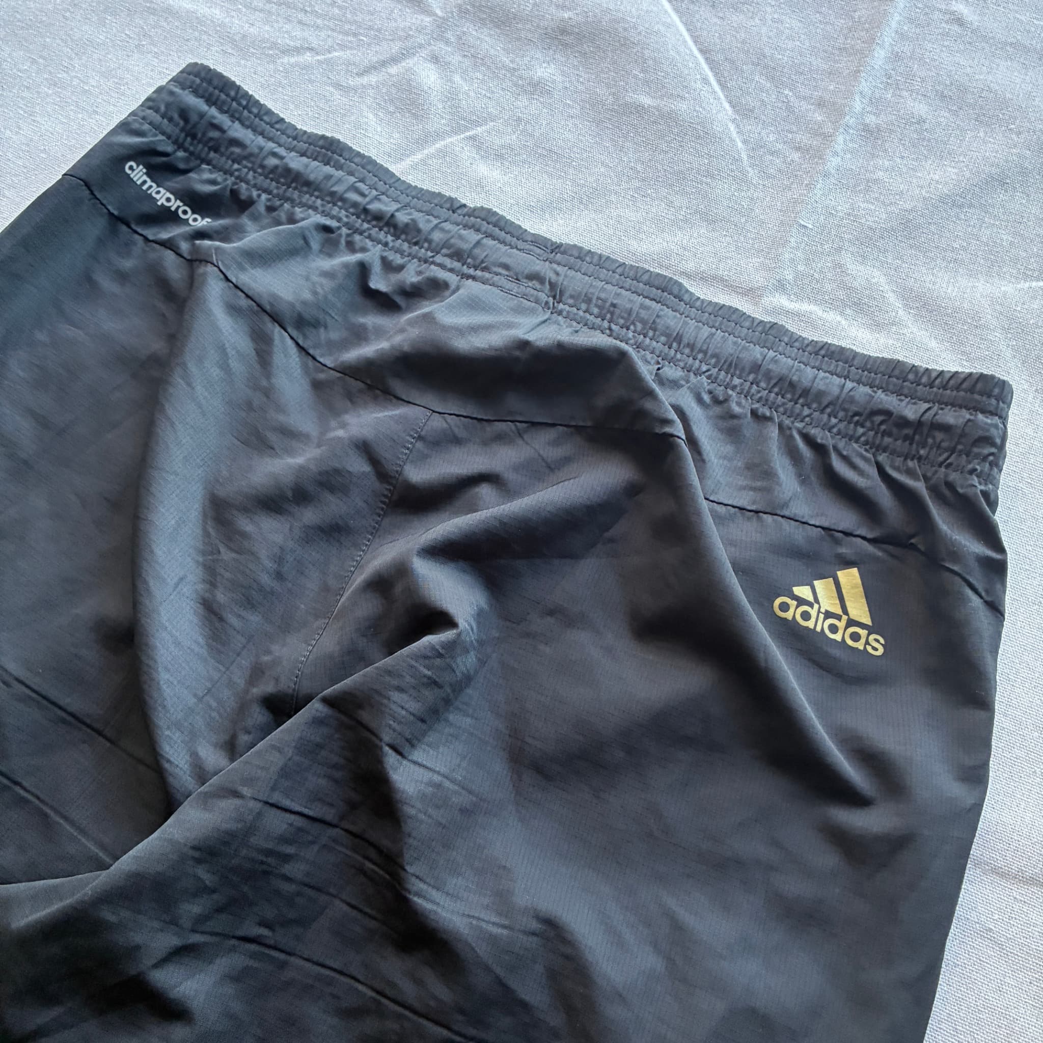 Adidas UEFA Champions League Black Nylon Track Pants Size S — photo 6 of 8