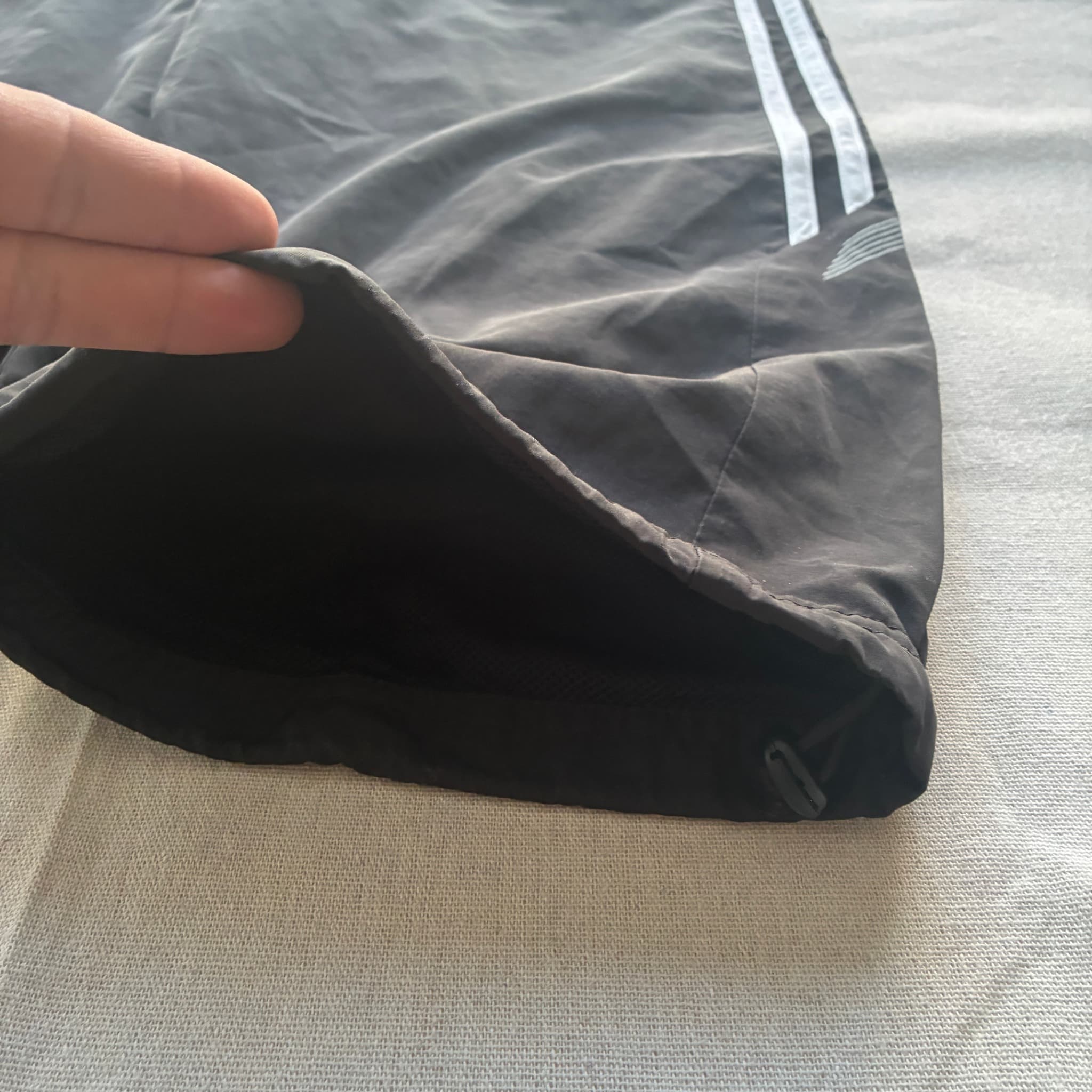 Adidas Vintage 3-Stripe Nylon Track Pants M — photo 2 of 7