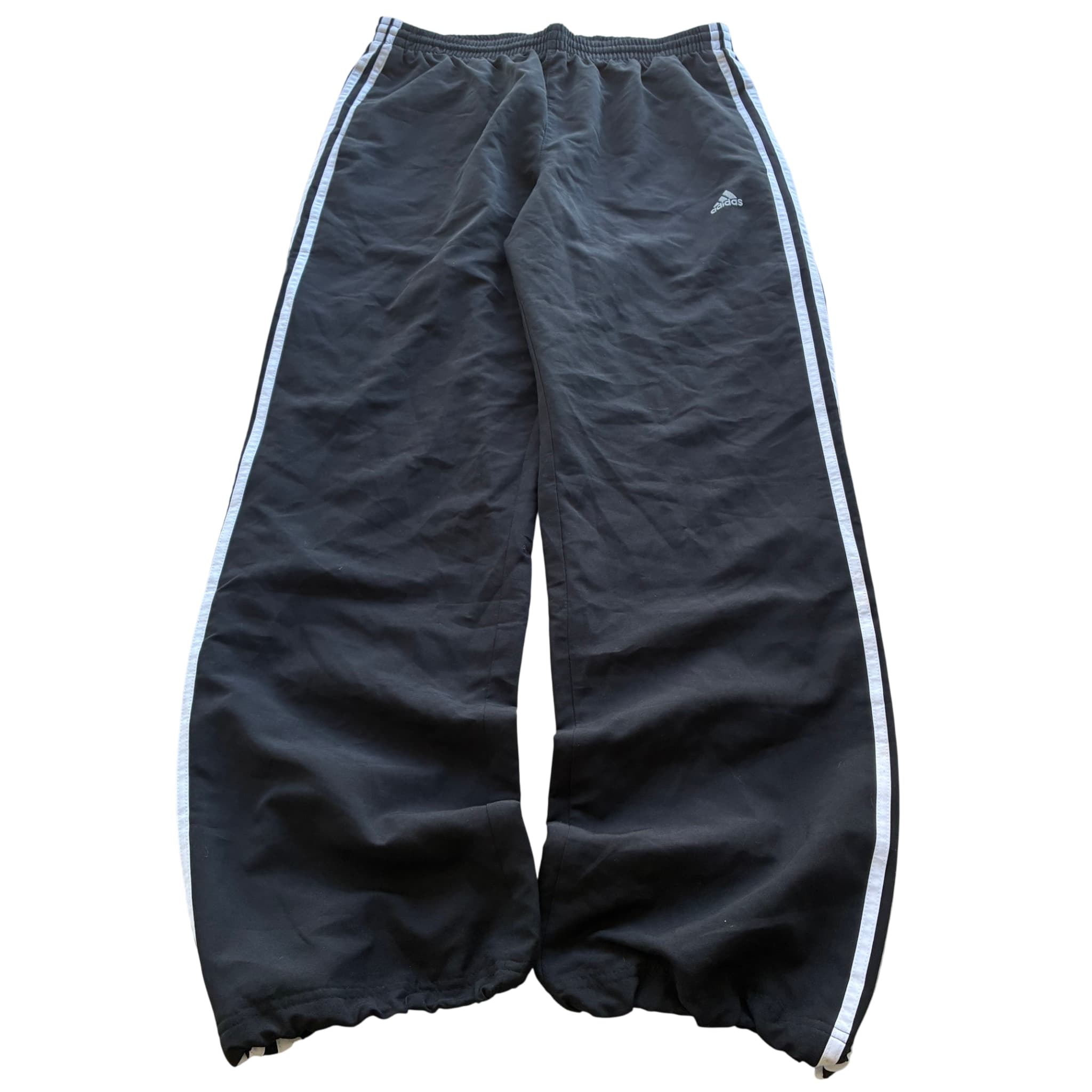 Adidas Vintage Black and White Track Pants XL — photo 1 of 7