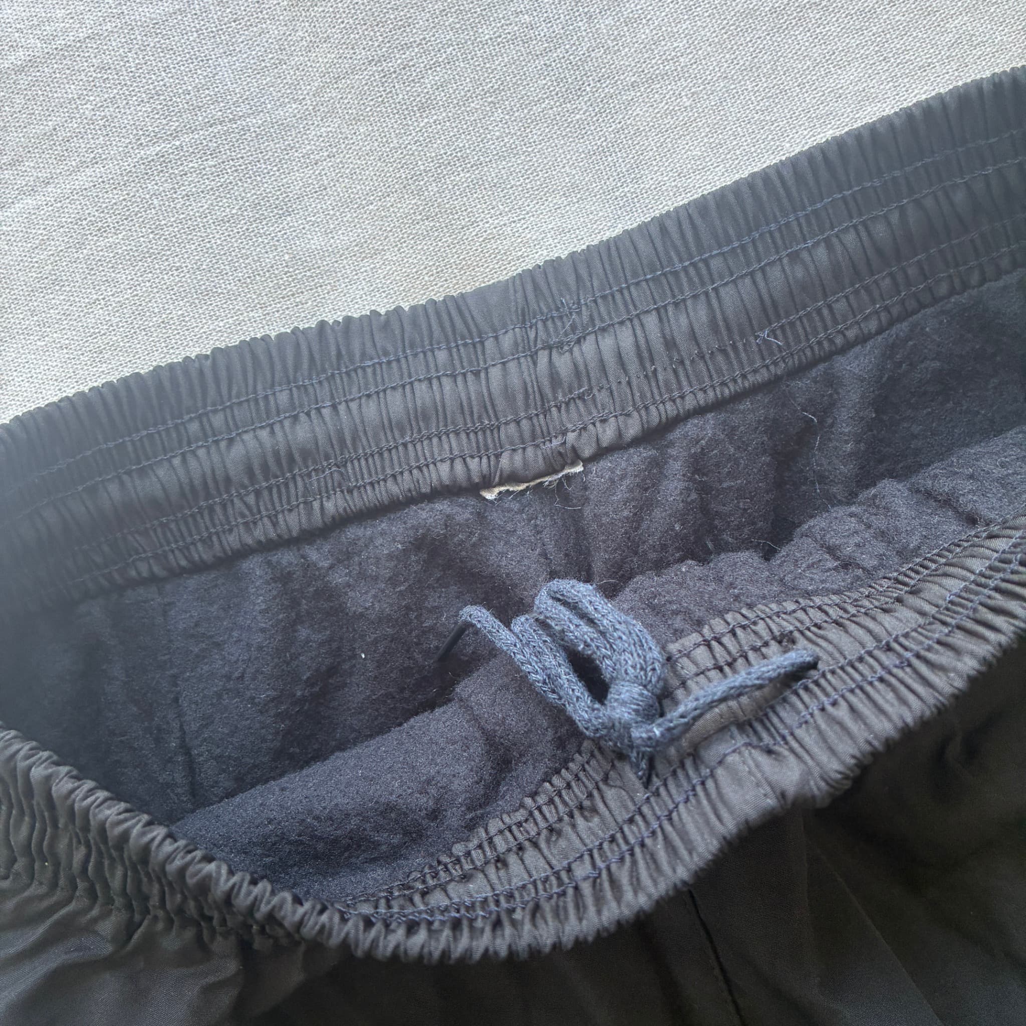 Adidas Vintage Black Nylon Track Pants — photo 4 of 7