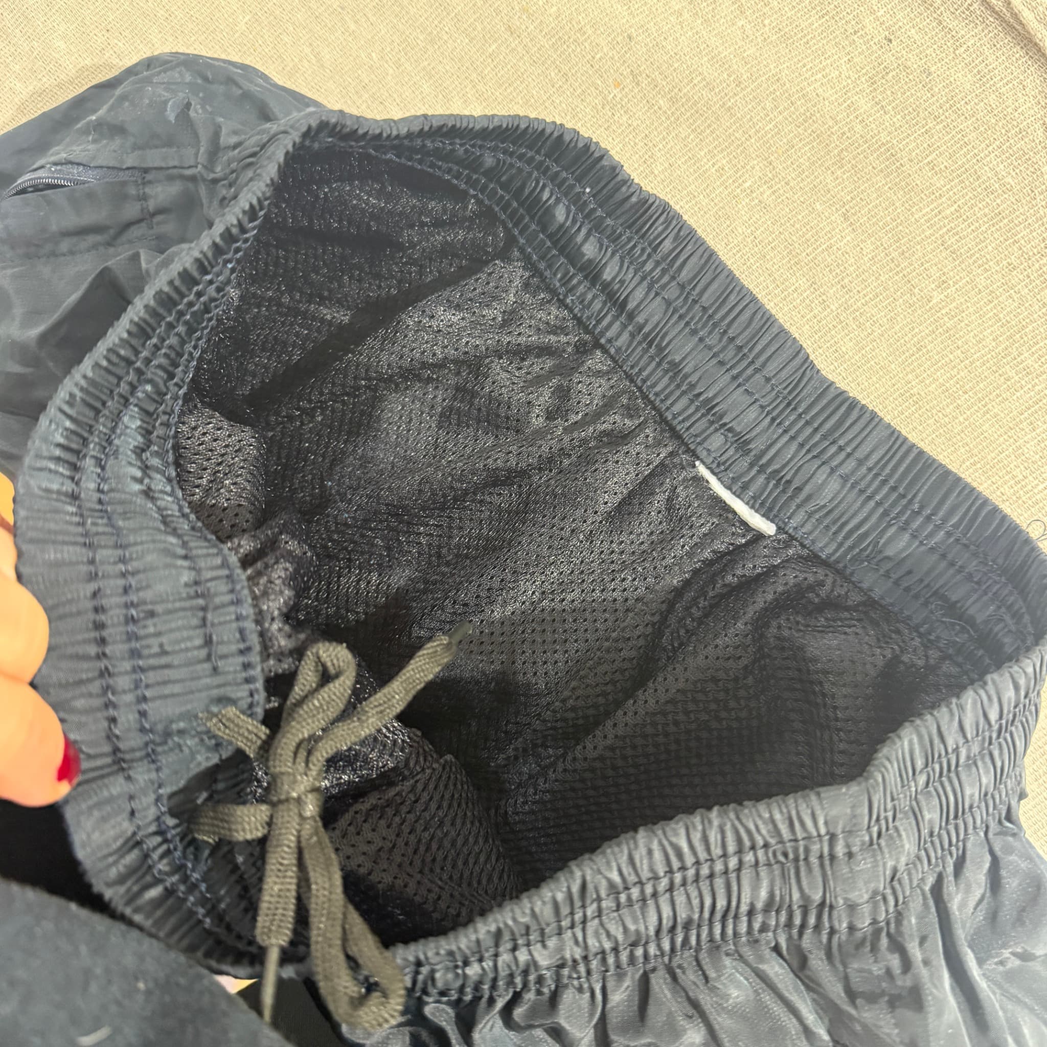 Adidas Vintage Nylon Performance Shorts Black — photo 5 of 7