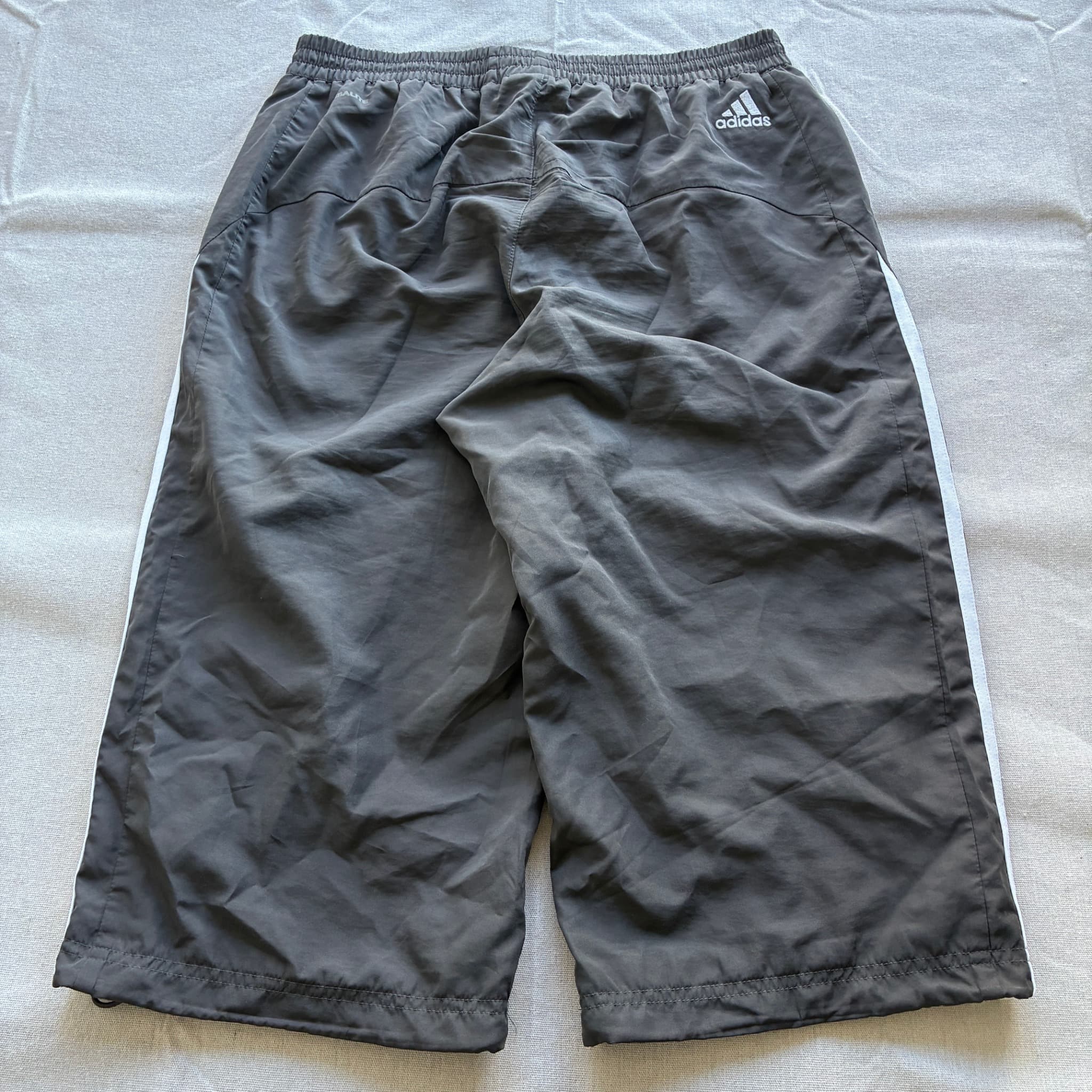 Adidas Vintage Nylon Three-Stripe Shorts — photo 5 of 8