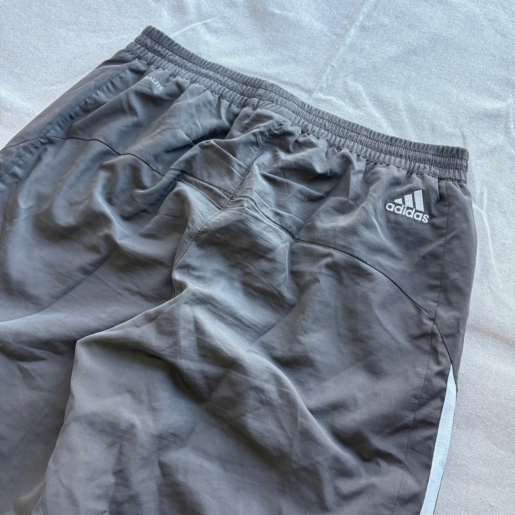 Adidas Vintage Nylon Three-Stripe Shorts — photo 6 of 8