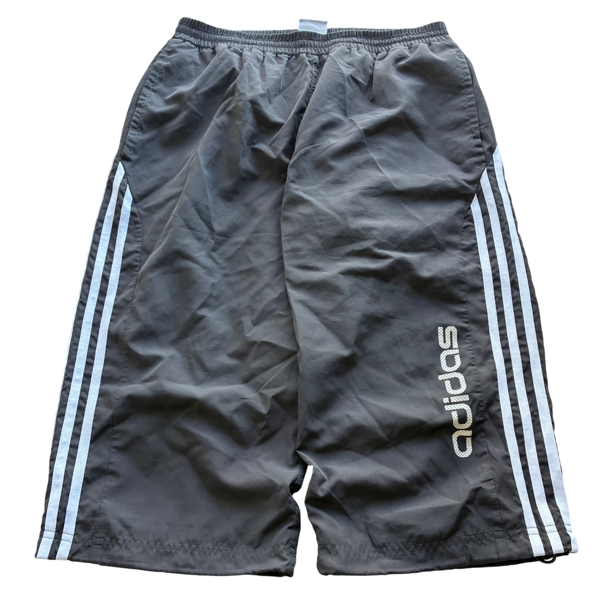 Adidas Vintage Nylon Three-Stripe Shorts — photo 1 of 8