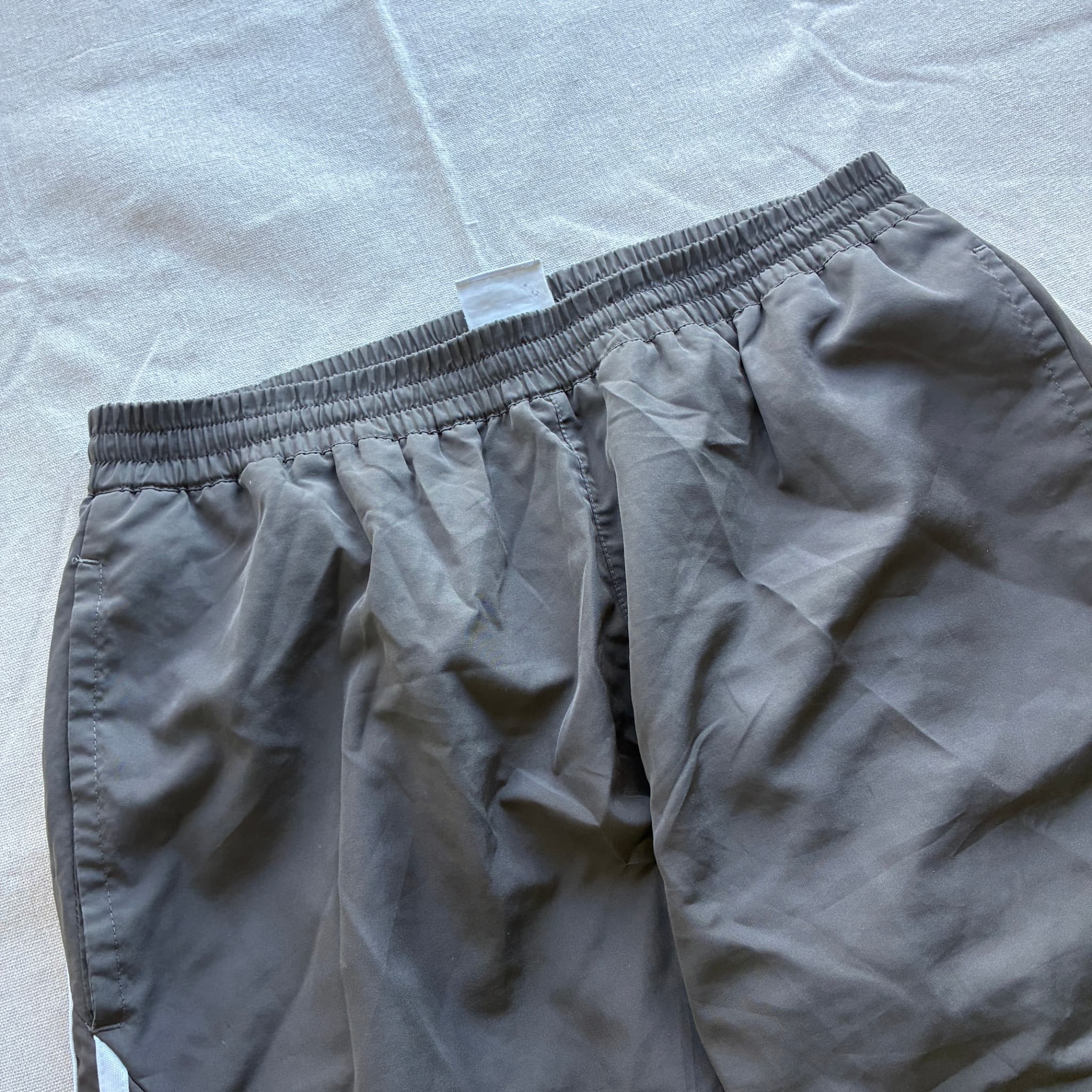 Adidas Vintage Nylon Three-Stripe Shorts — photo 3 of 8