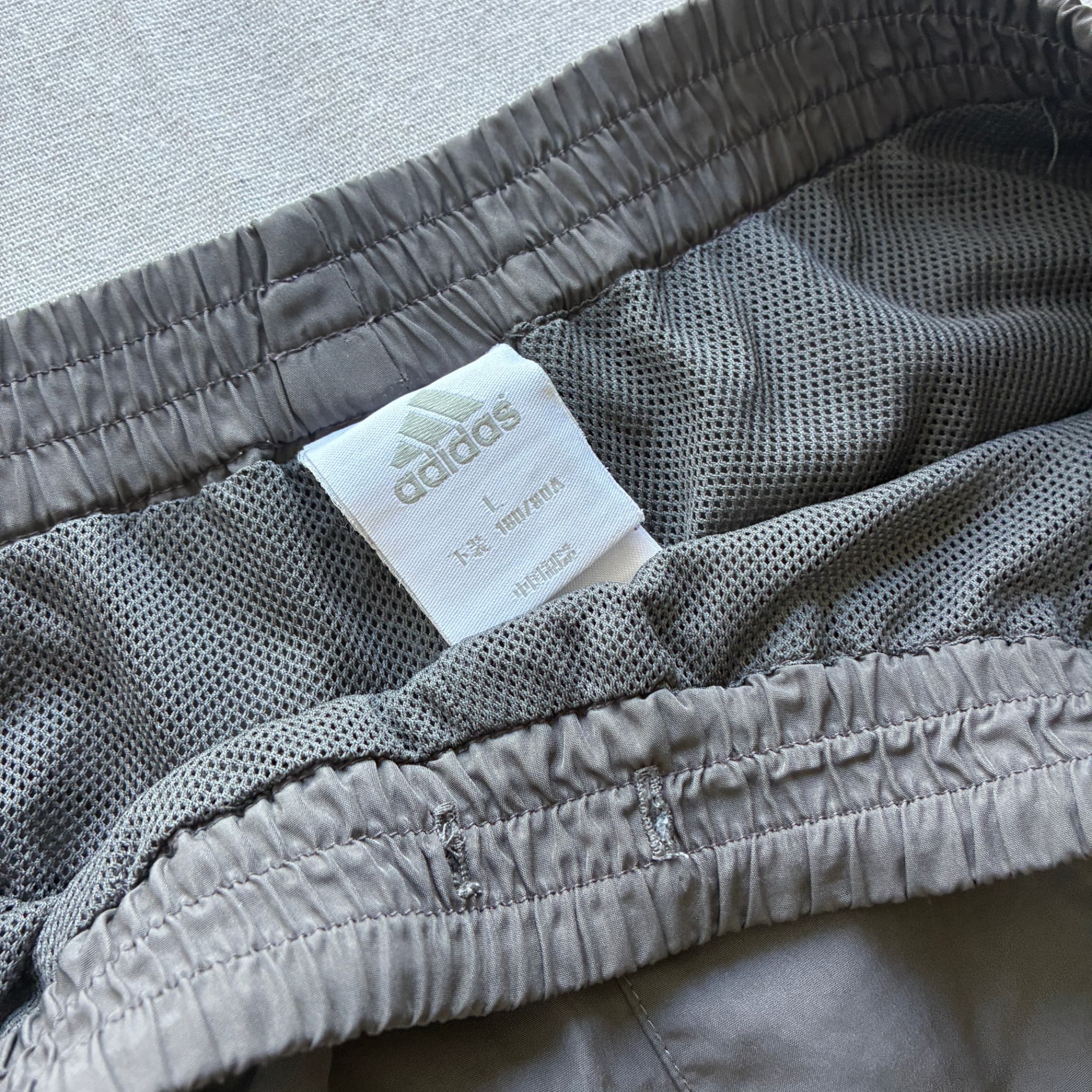 Adidas Vintage Nylon Three-Stripe Shorts — photo 4 of 8