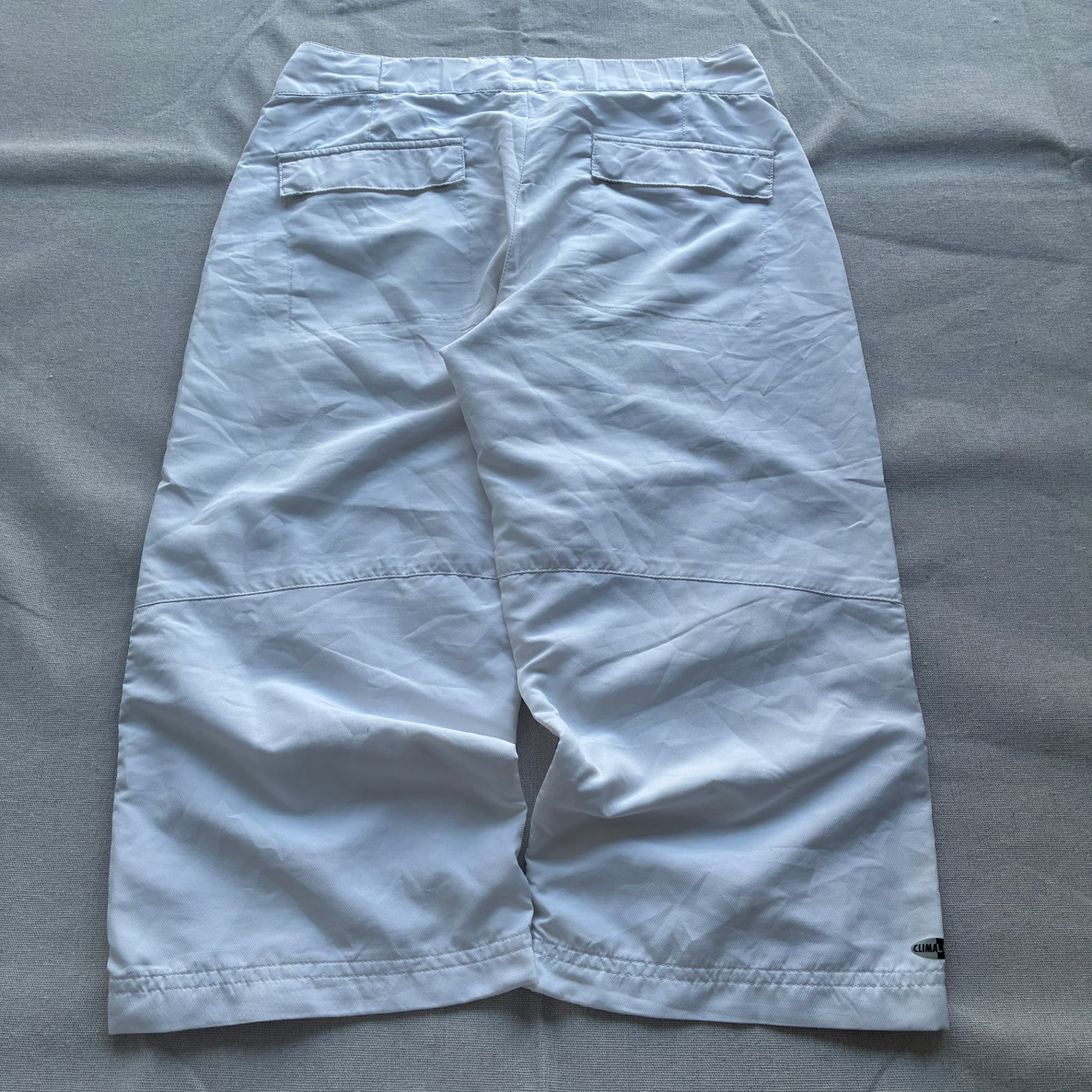 Adidas White Three-Stripe Capri Pants — photo 5 of 8