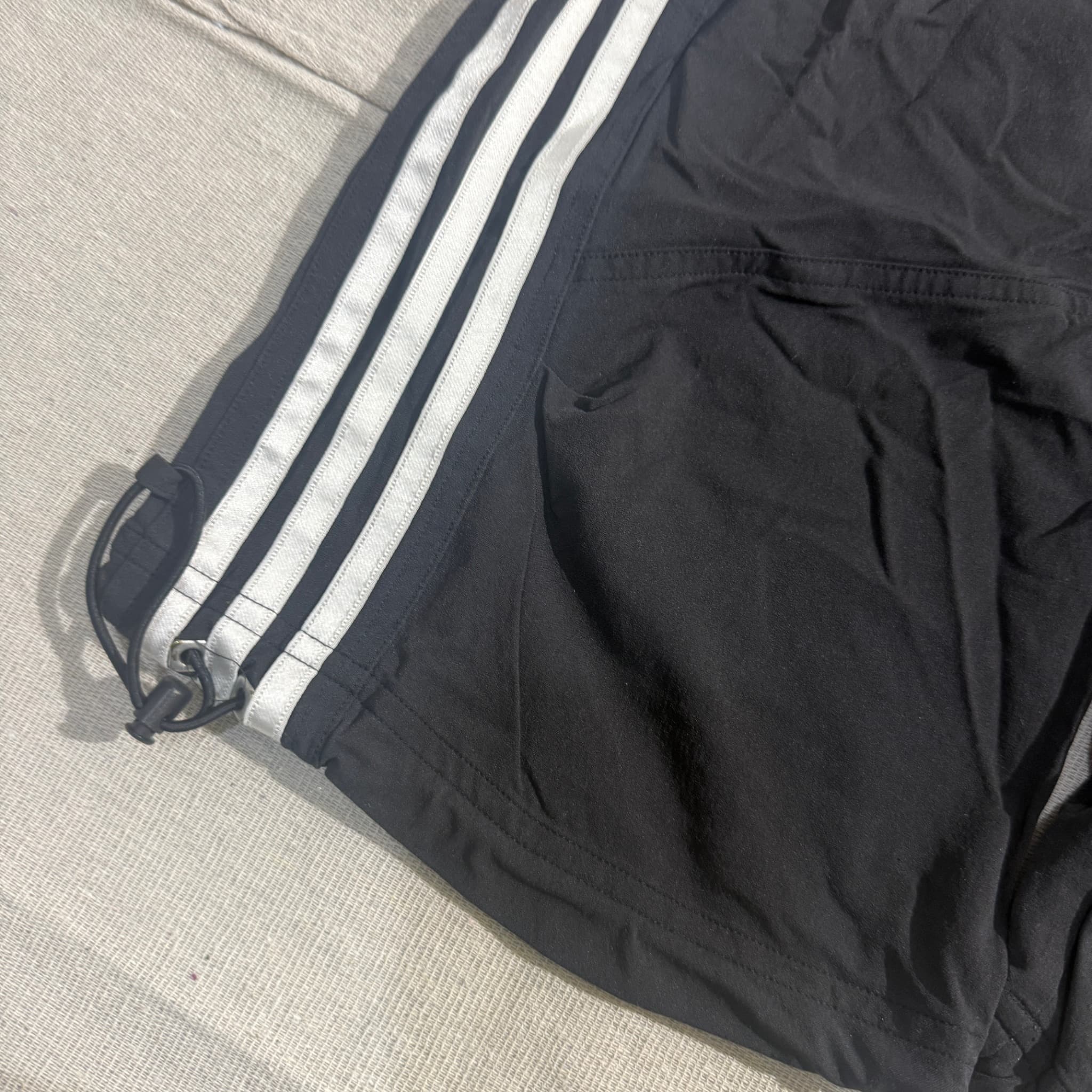 Adidas Women's Black 3-Stripe Athletic Capri Pants — photo 2 of 5