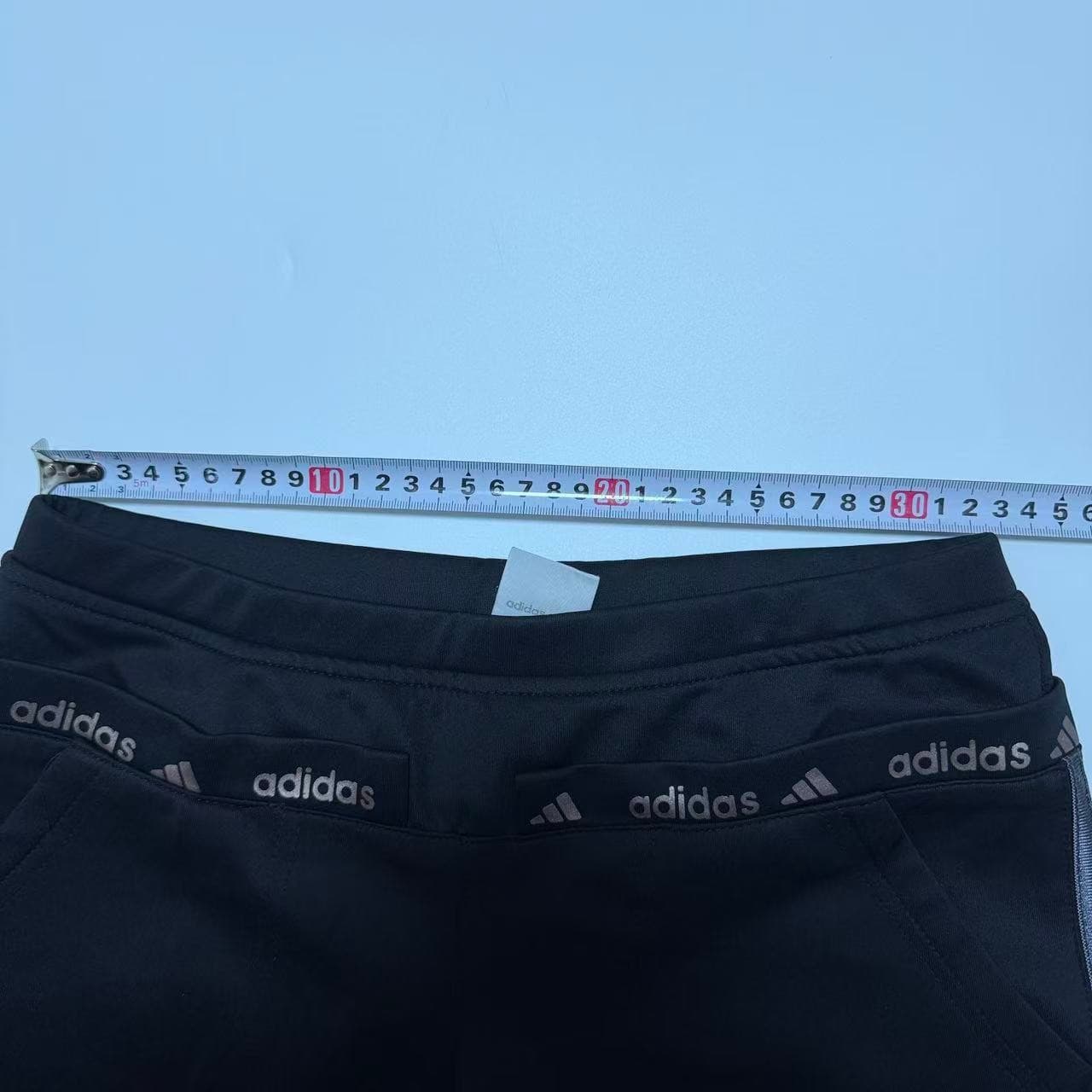 Adidas Women's Black Logo Waistband Track Pants L — photo 7 of 11