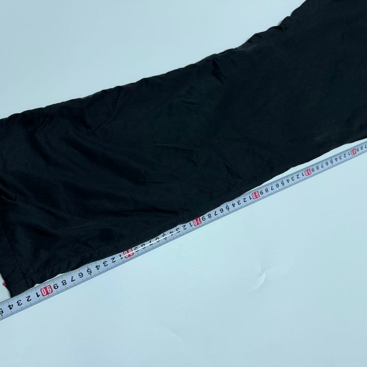 Adidas Women's Black Nylon Track Pants Pink Drawstring — photo 10 of 11