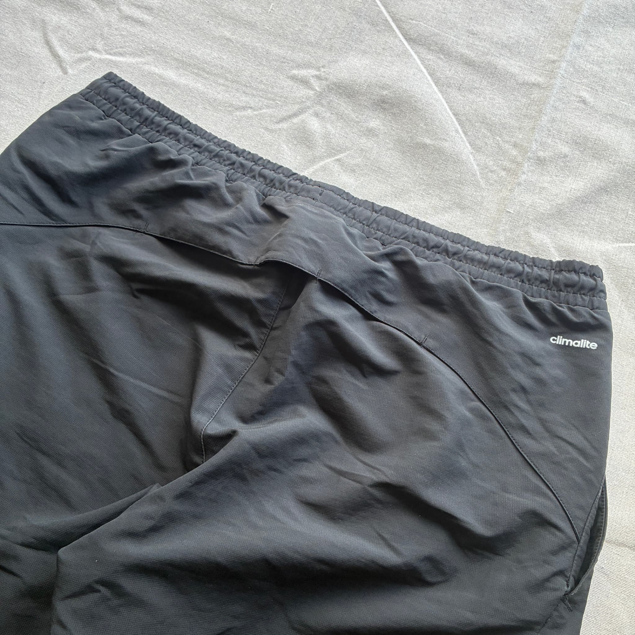 Adidas Women's Black Pink Three-Stripe Athletic Shorts Size XL — photo 6 of 8