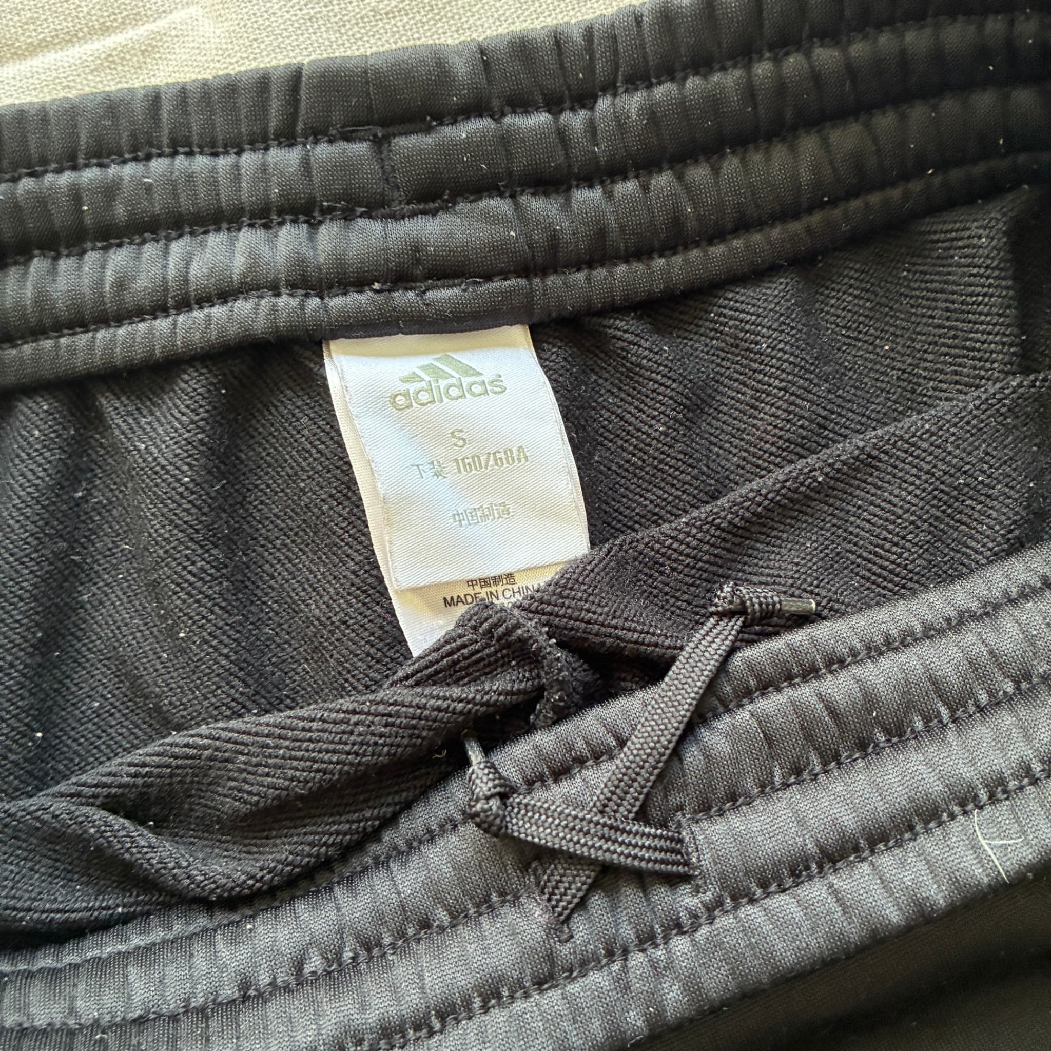 Adidas Women's Black Wide Leg Tricot Track Pants Size S — photo 4 of 6