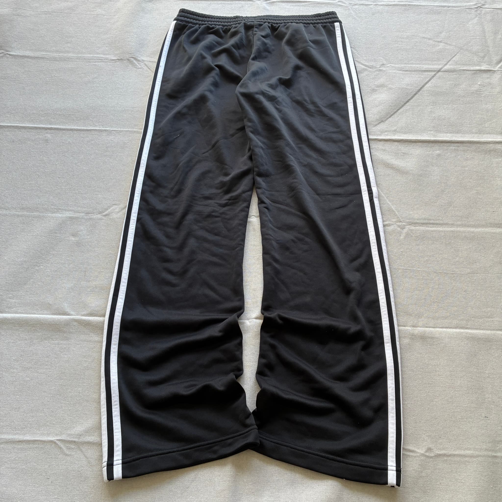 Adidas Women's Black Wide Leg Tricot Track Pants Size S — photo 5 of 6