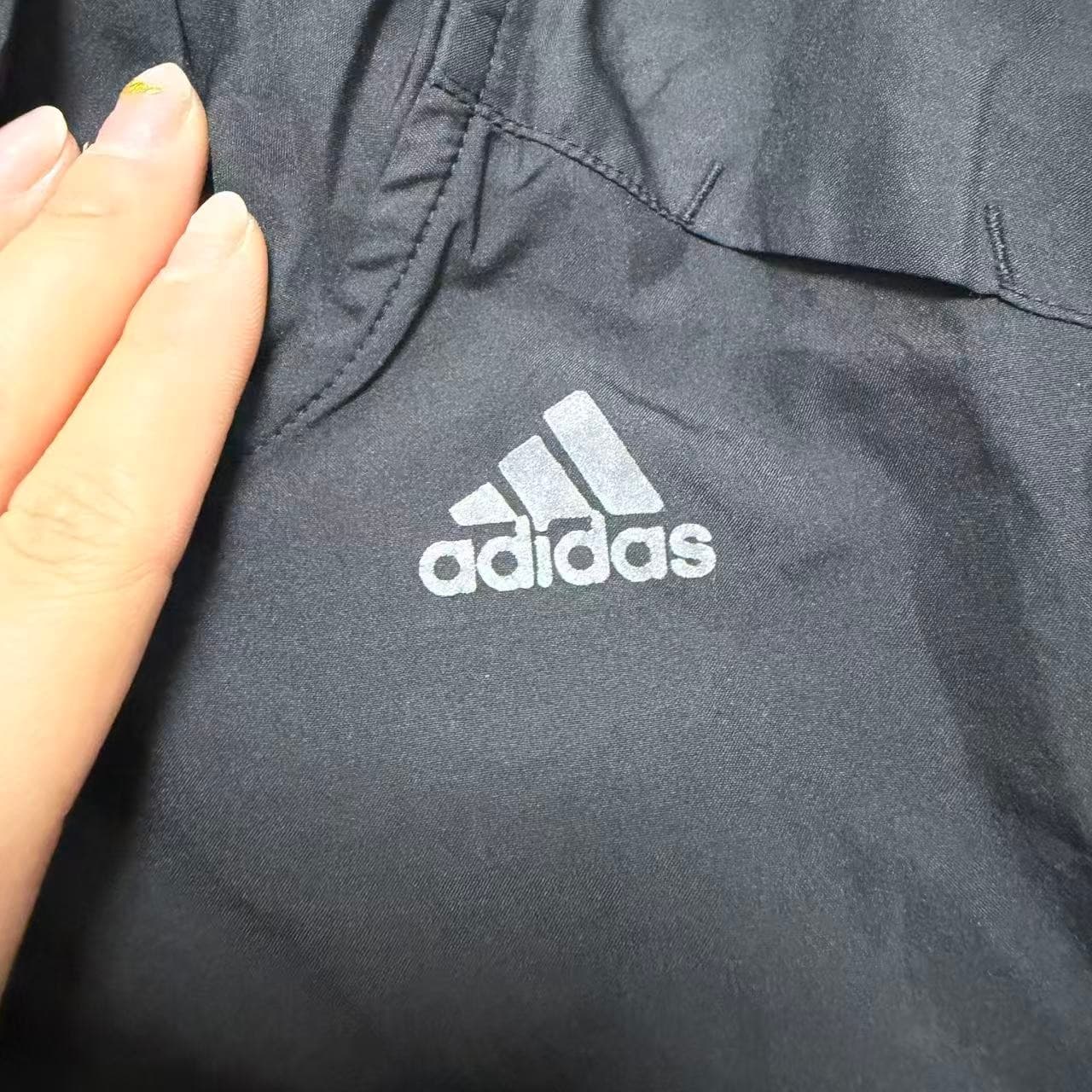 Adidas Women's Black Windbreaker Jacket XS — photo 2 of 6