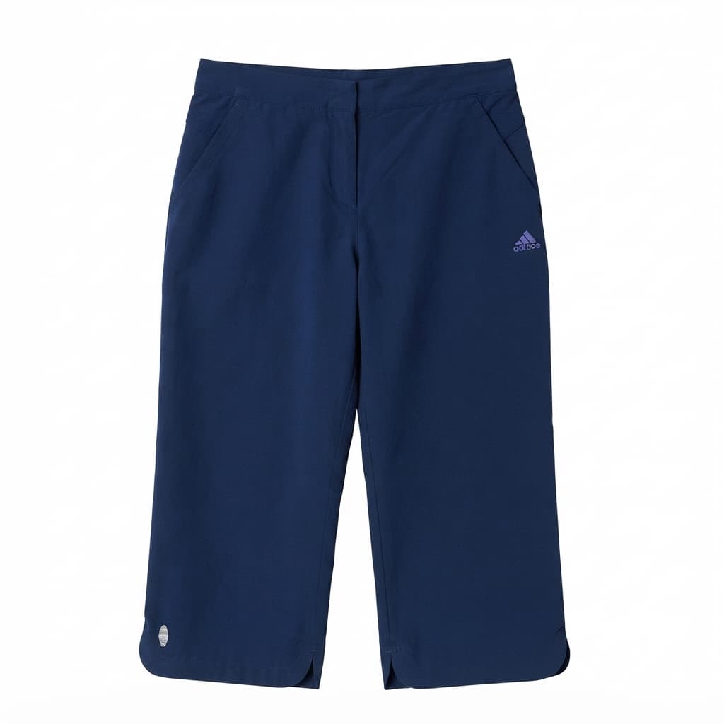 Adidas Women's Navy ClimaCool Cropped Pants