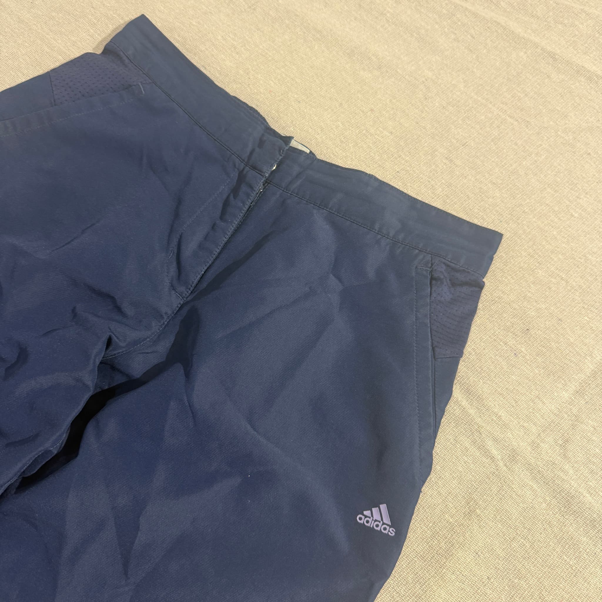 Adidas Women's Navy ClimaCool Cropped Pants — photo 3 of 7