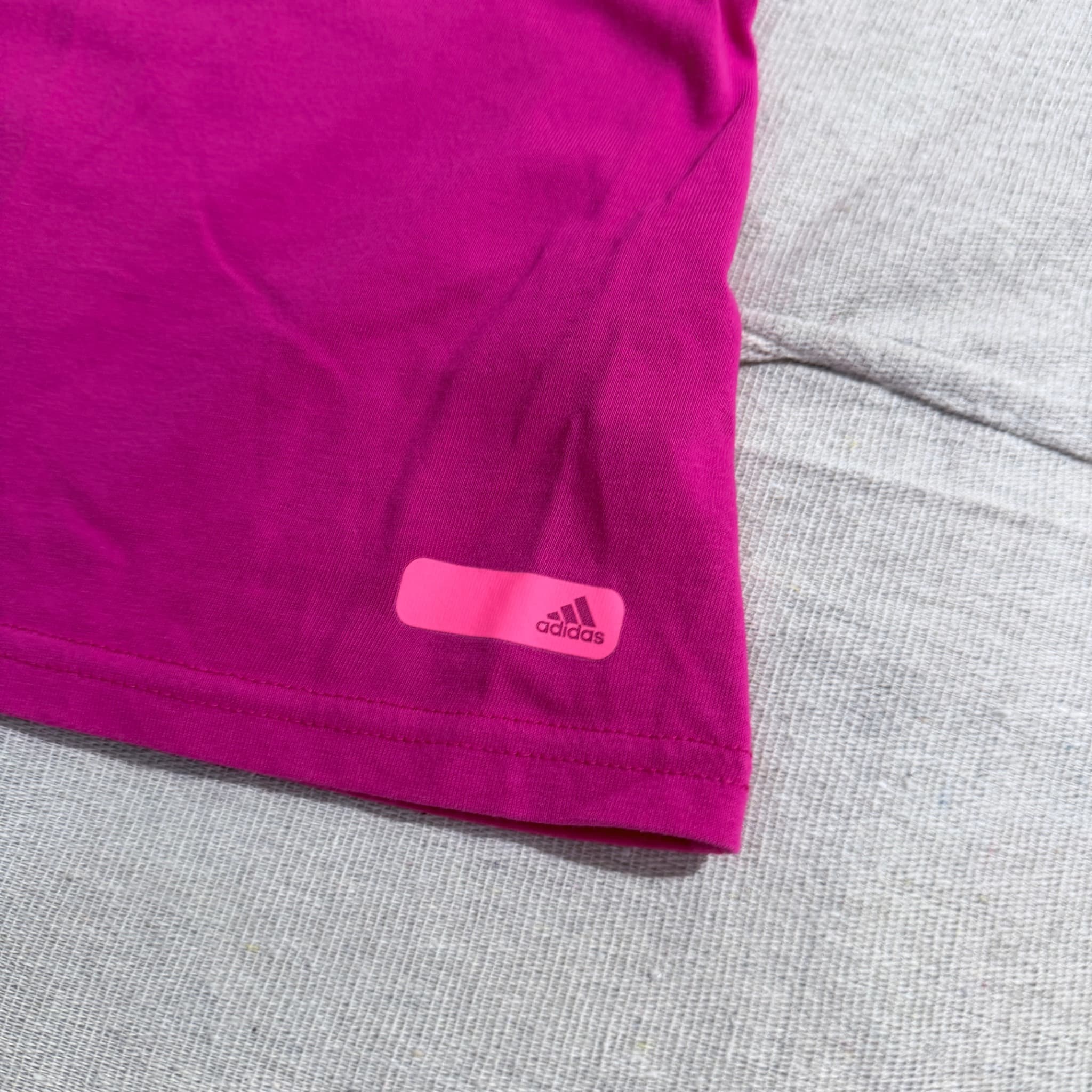Adidas Women's Pink Climalite Logo T-Shirt XS — photo 3 of 5