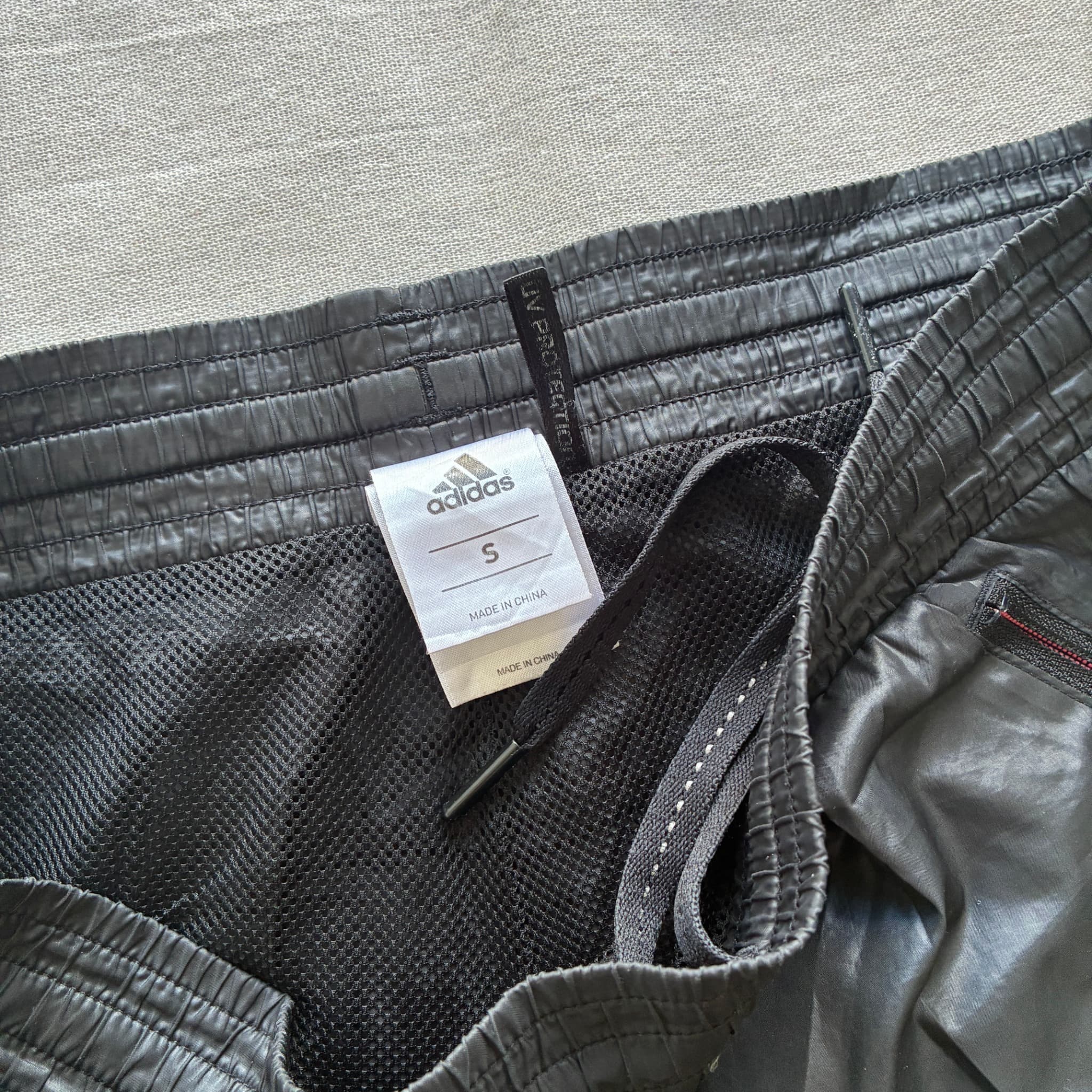 Adidas Women's Track Pants Black Pink Striped Baggy Vintage 2000s Release S — photo 4 of 7