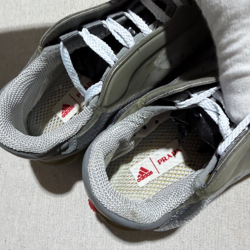 Adidas x Prada Luna Rossa 21 Grey Sneakers US 5.5 — photo 5 of 6