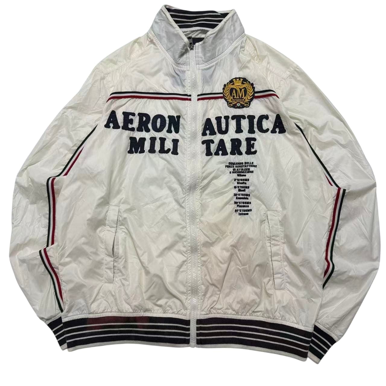 Aeronautica Militare Full-Zip Windbreaker Jacket XL — photo 1 of 7
