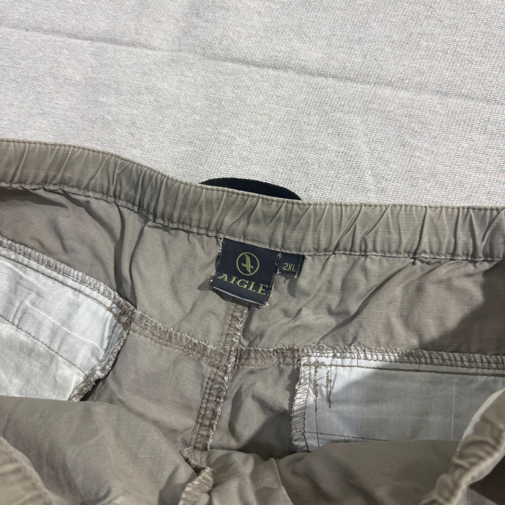 Aigle Men's Cargo Hiking Shorts Grey Size 2XL — photo 5 of 6