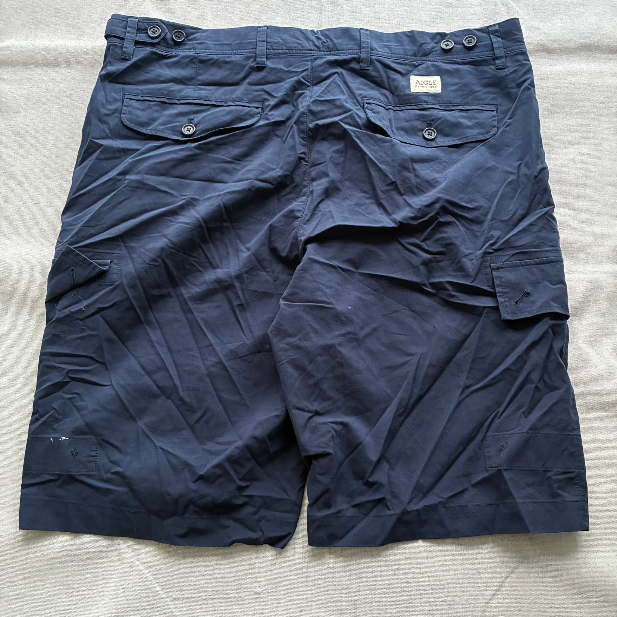 Aigle Navy Cargo Shorts Men's Size 36 — photo 5 of 8