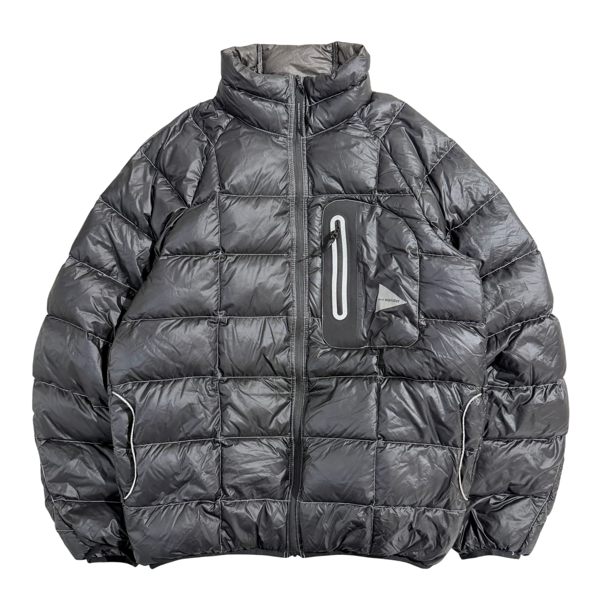 And Wander Diamond Stitch Down Jacket Black Size 4 — photo 1 of 10