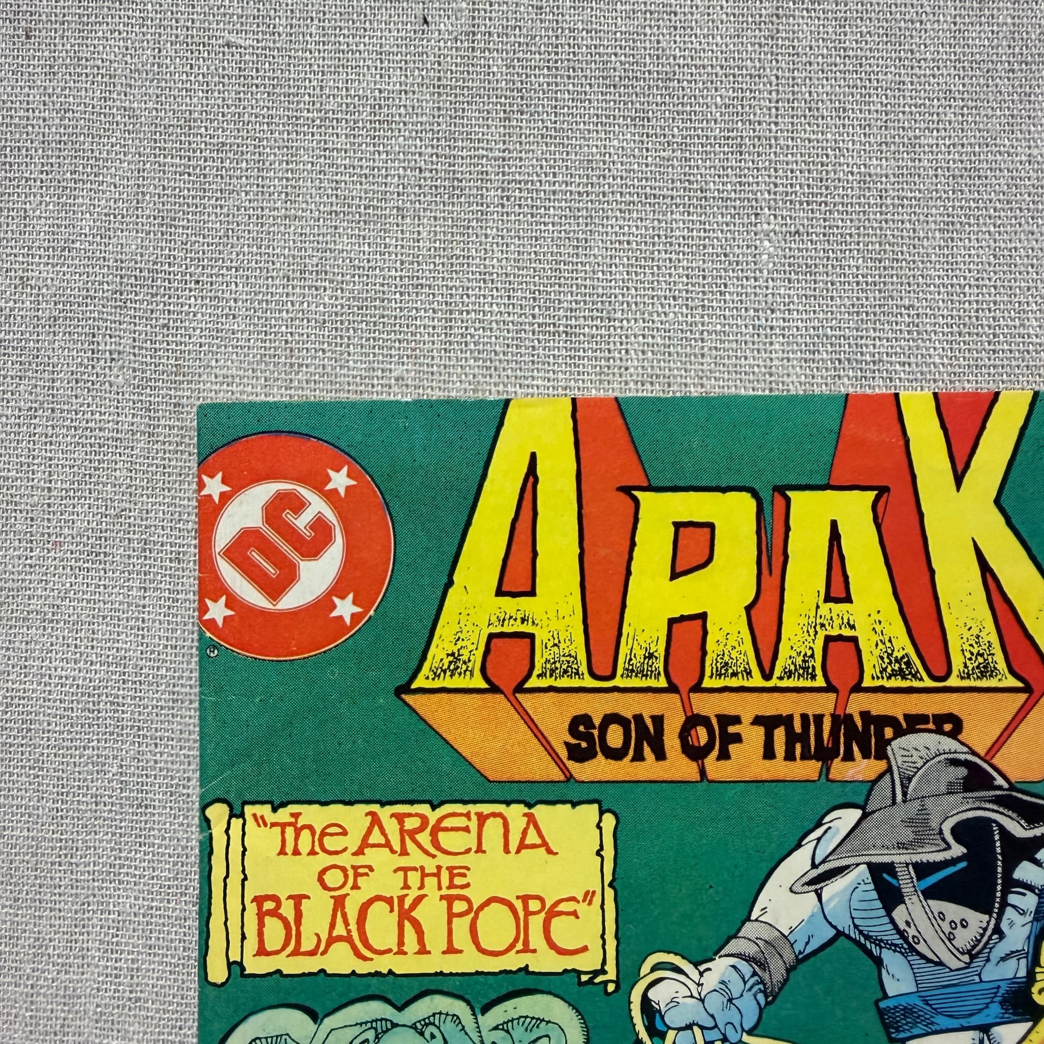 Arak, Son Of Thunder #8 (DC Comics, April 1982) Vintage Comic Book — photo 2 of 10
