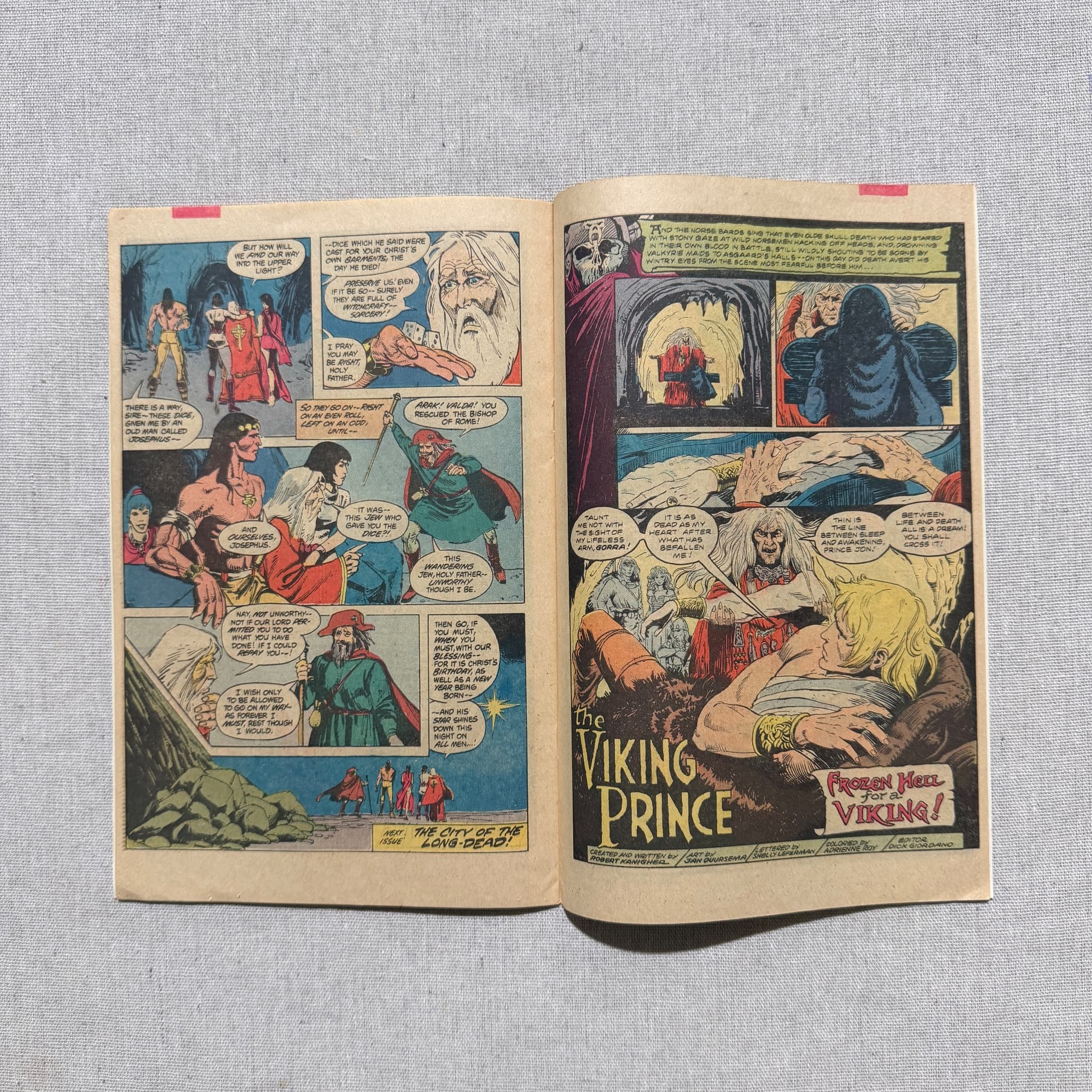 Arak, Son Of Thunder #8 (DC Comics, April 1982) Vintage Comic Book — photo 8 of 10