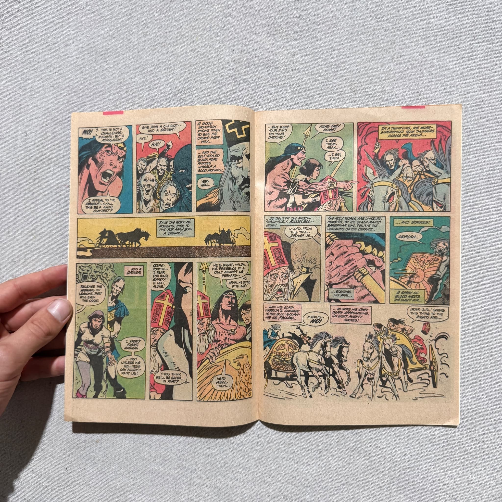 Arak, Son Of Thunder #8 (DC Comics, April 1982) Vintage Comic Book — photo 9 of 10