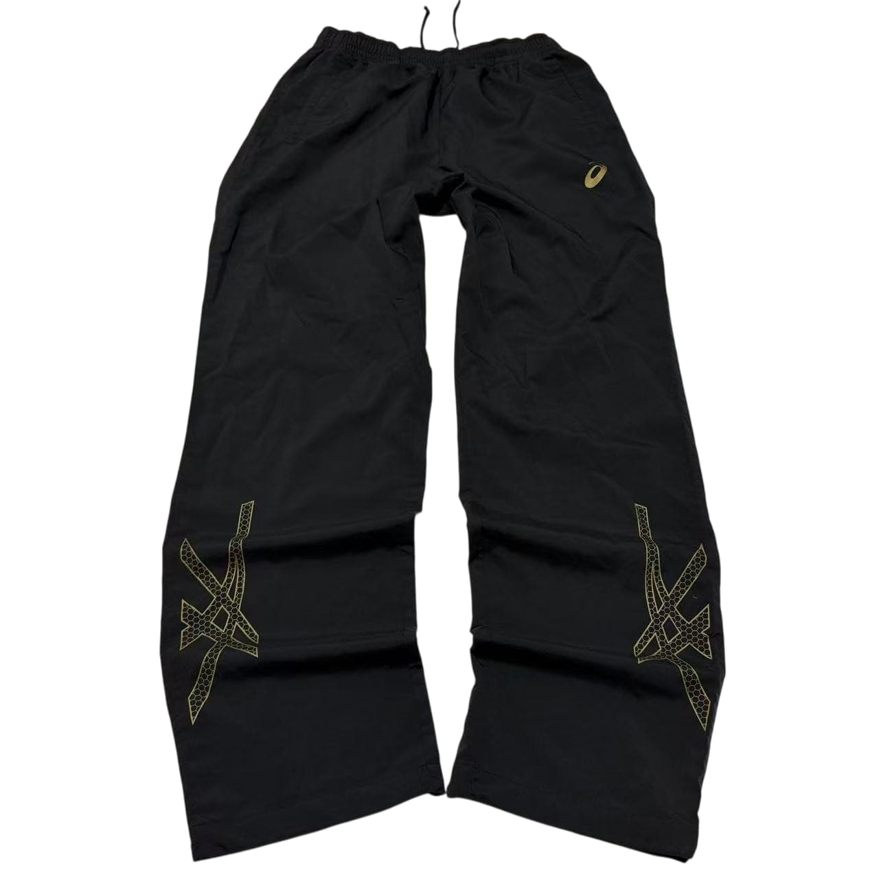 Asics Black Gold Logo Track Pants XXL — photo 1 of 12