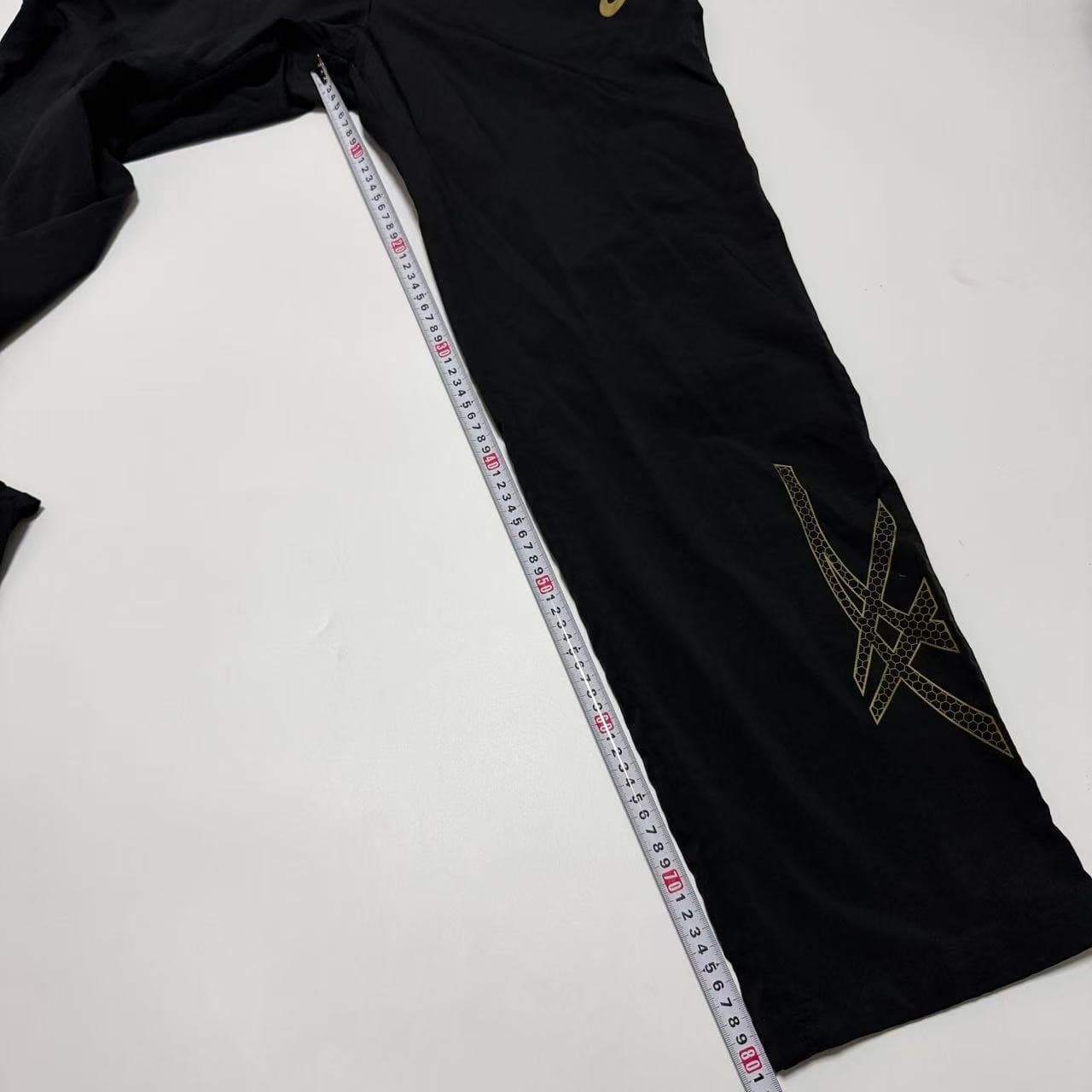 Asics Black Gold Logo Track Pants XXL — photo 7 of 12