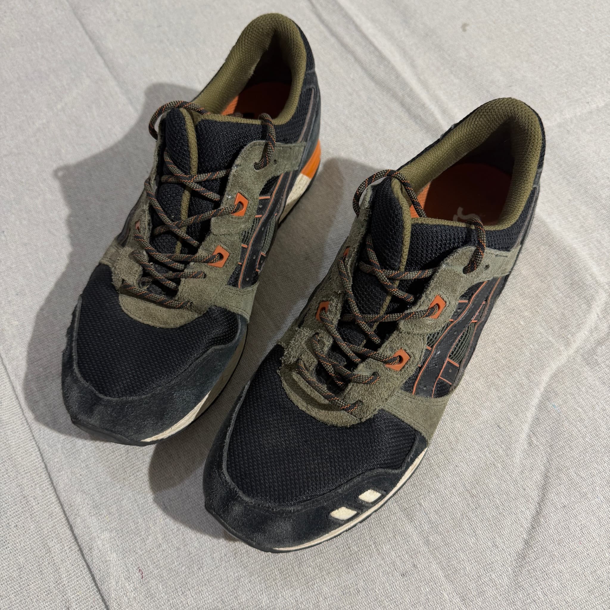 Asics Gel-Lyte III Olive Black Trail Pack Sneakers Size 11 US — photo 2 of 7