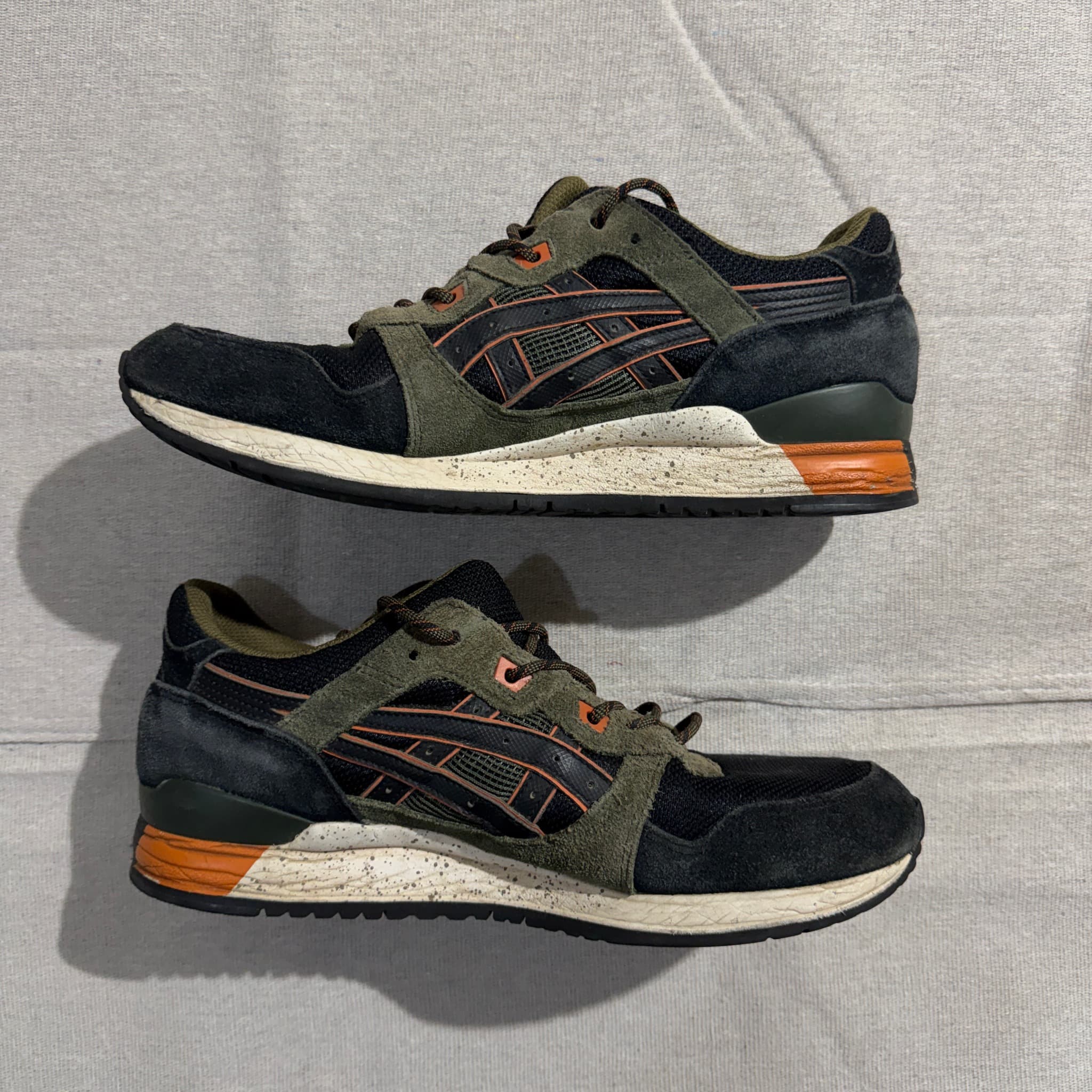 Asics Gel-Lyte III Olive Black Trail Pack Sneakers Size 11 US — photo 4 of 7