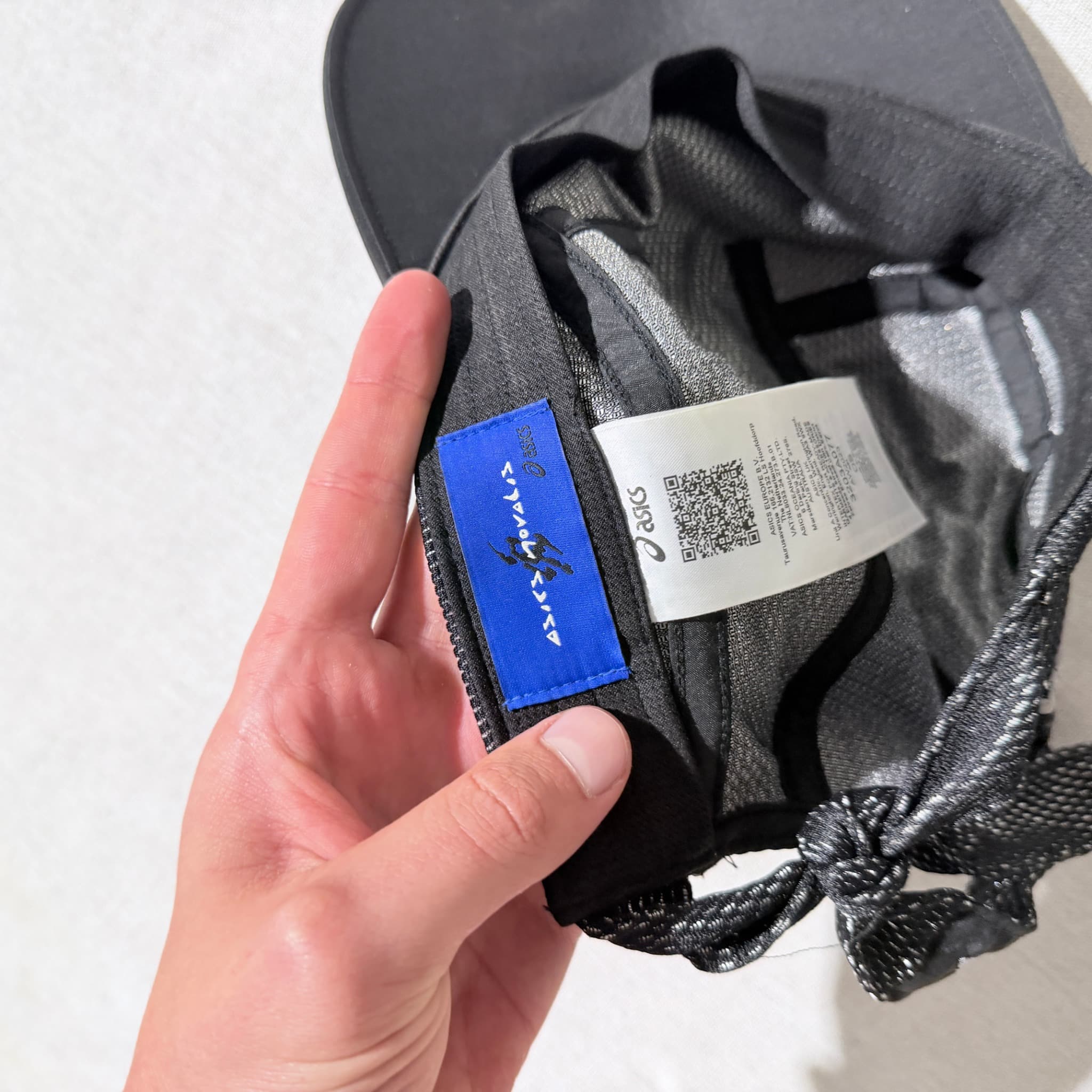 Asics x Movaliz 5-Panel Cap Black Adjustable — photo 4 of 6