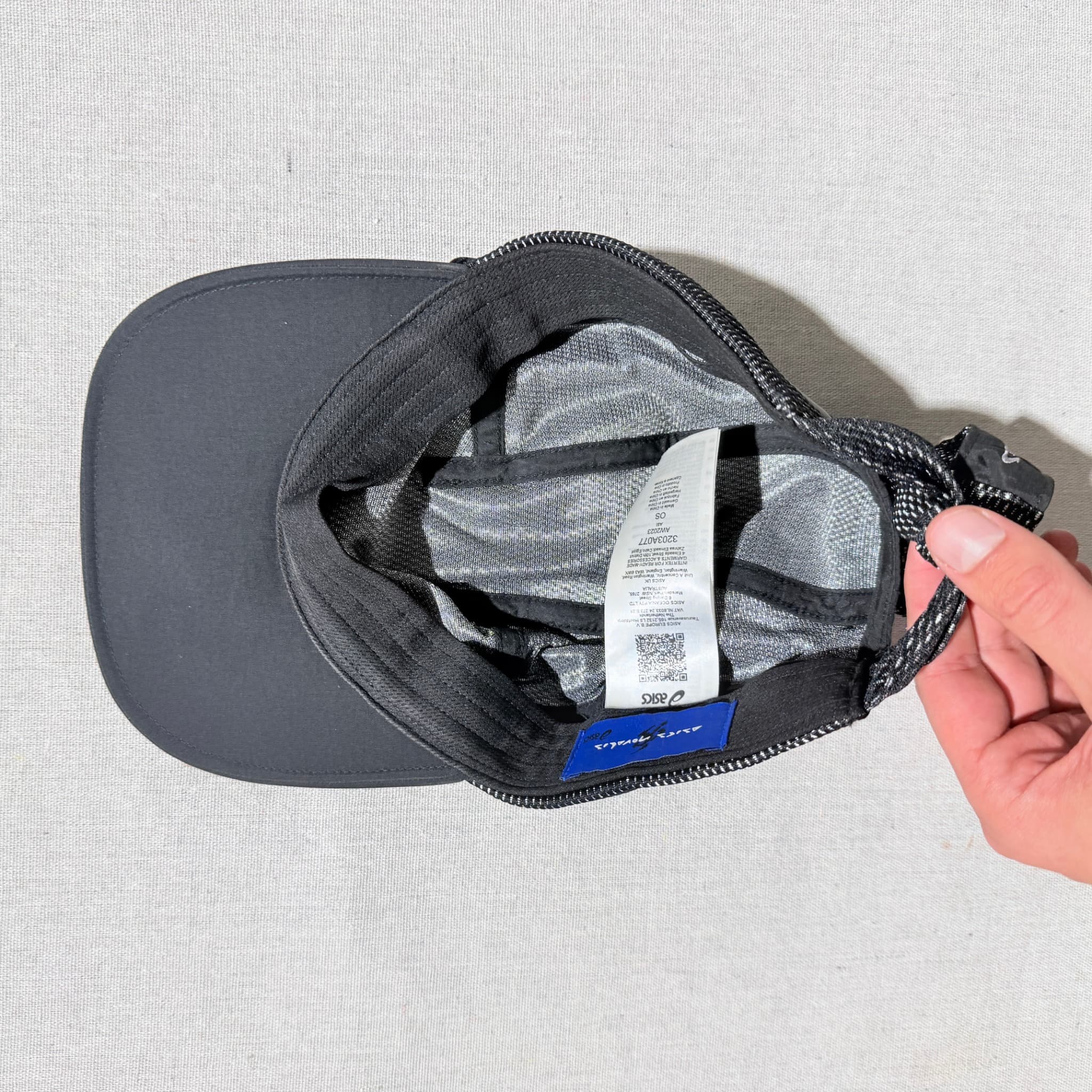 Asics x Movaliz 5-Panel Cap Black Adjustable — photo 5 of 6