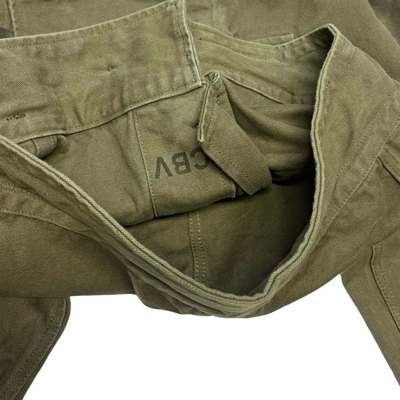 AW03 Paper Doll Military Biker Jacket Olive Green — photo 3 of 8