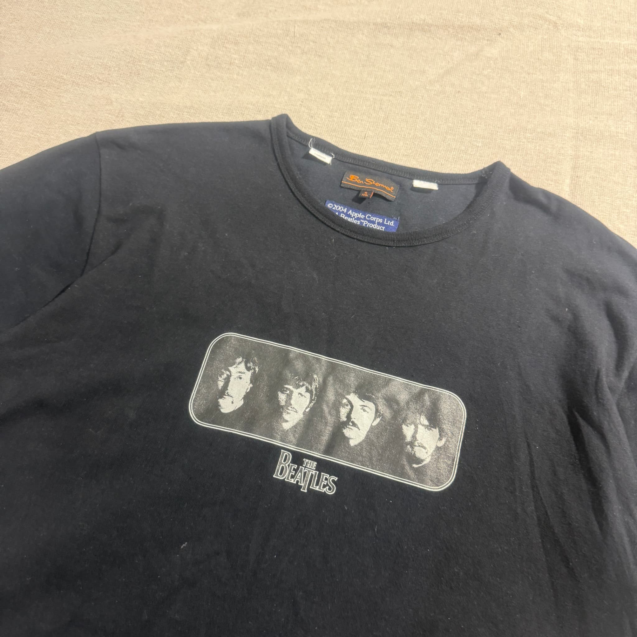 Ben Sherman The Beatles 2004 Graphic Tee Black XXL — photo 2 of 5