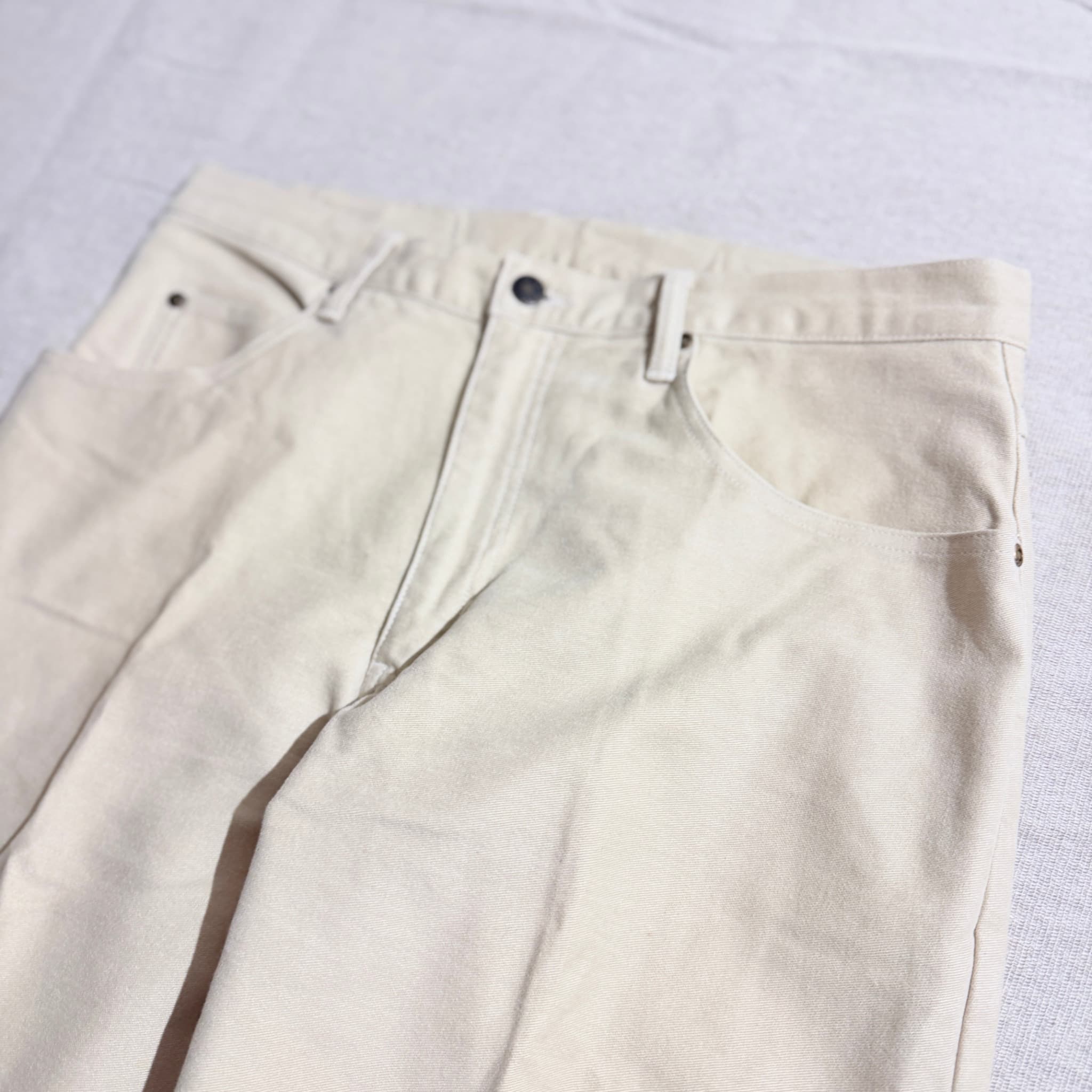 Blue Ridge Beige Relaxed Fit Jeans — photo 3 of 7