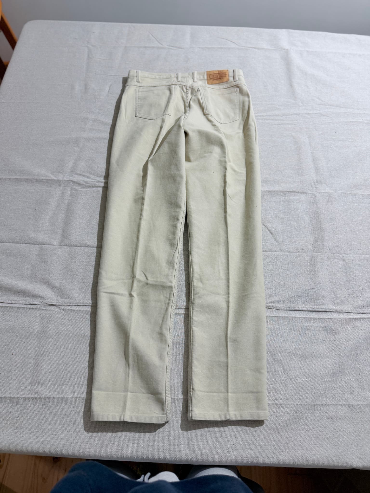 Blue Ridge Beige Relaxed Fit Jeans — photo 5 of 7