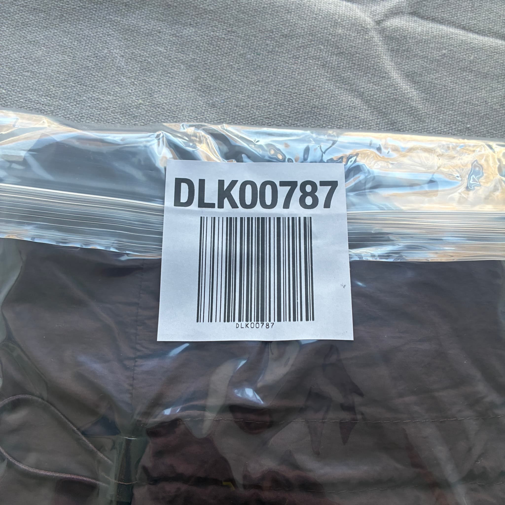 Brown Wide-Leg Nylon Parachute Pants — photo 6 of 6